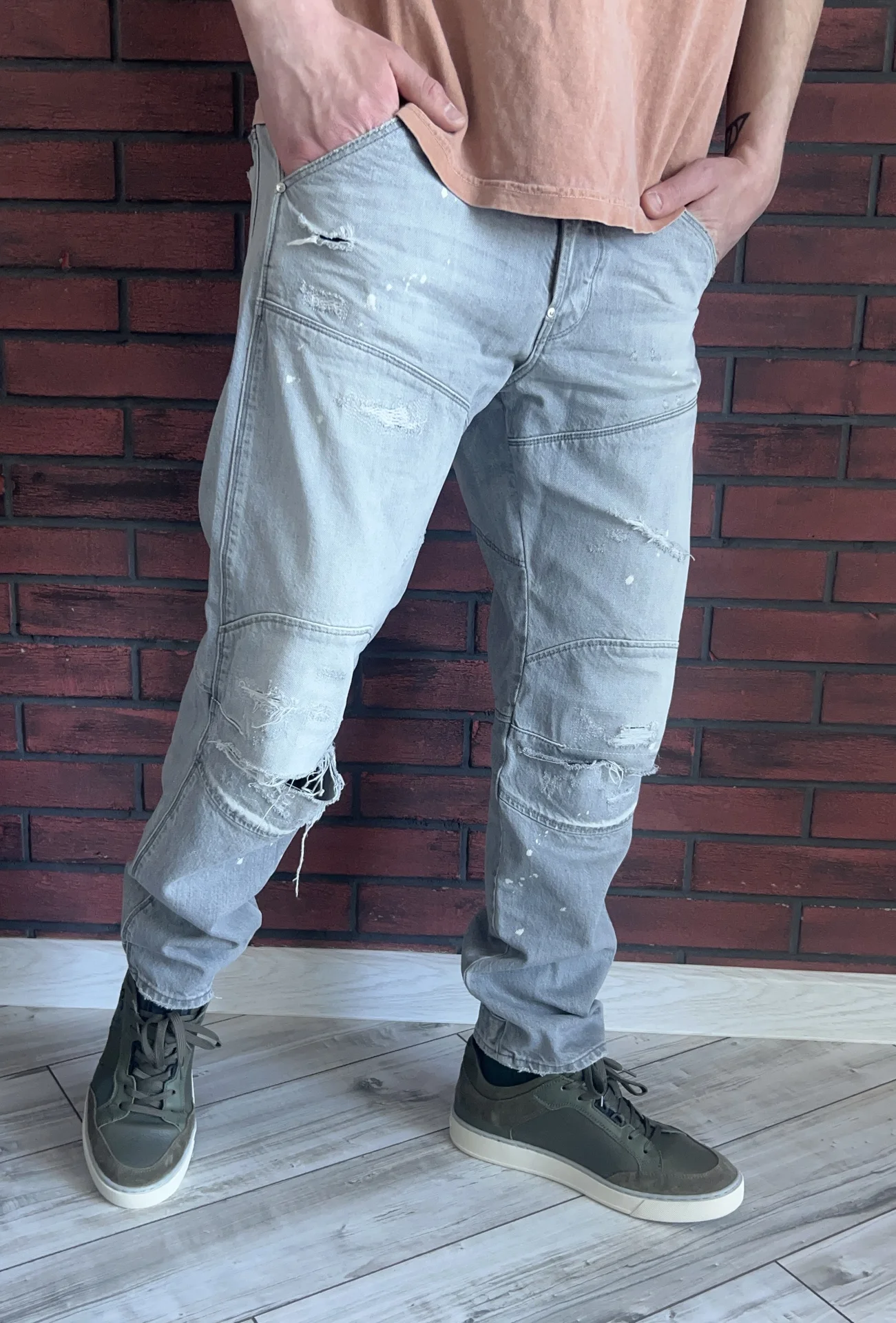 Джинсы (W32/L32) 5620 3D Original Relaxed Tapered - миниатюра 3