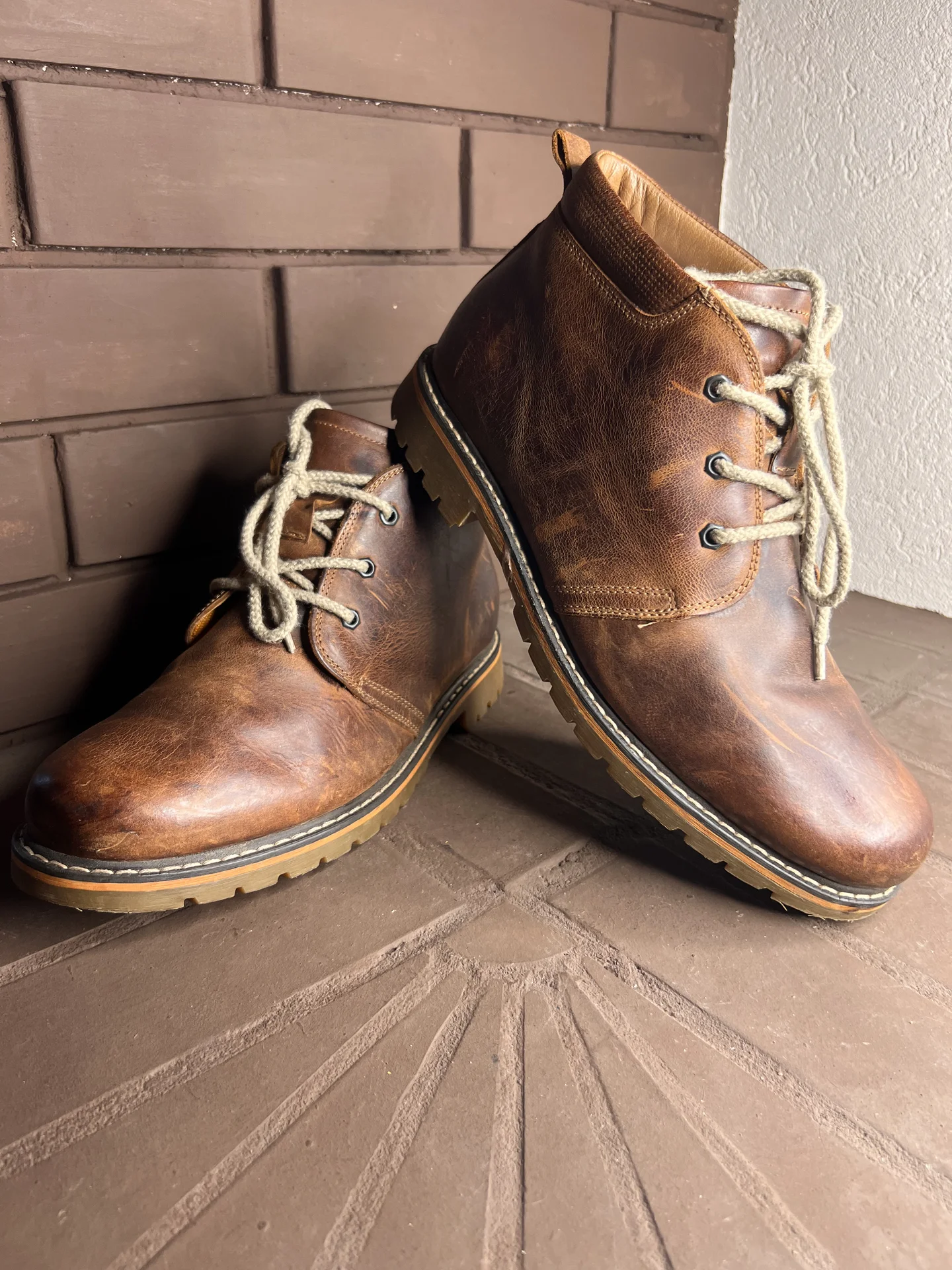 Кожаные ботинки (44) AM Shoe Company - миниатюра 3