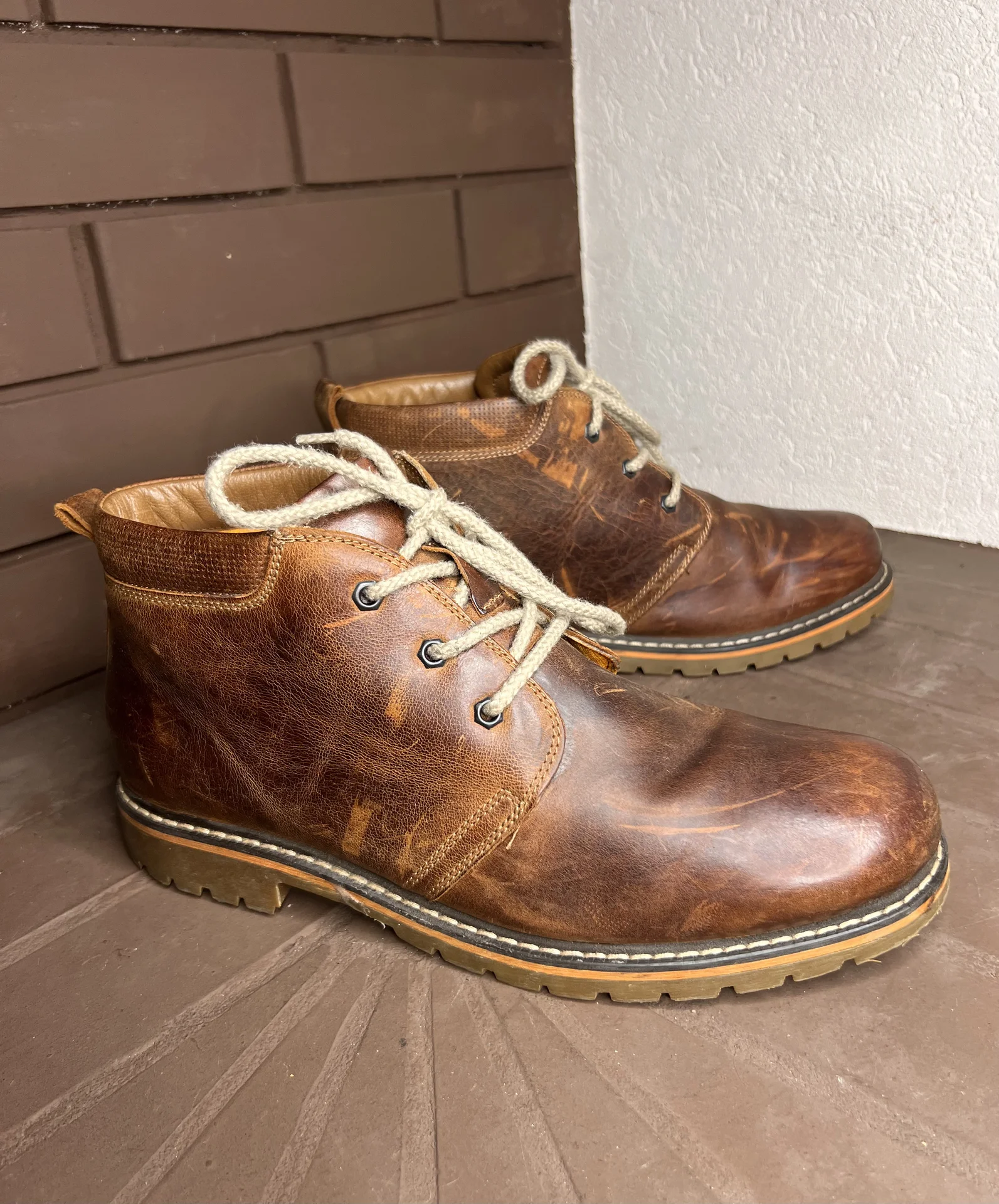 Кожаные ботинки (44) AM Shoe Company - миниатюра 5
