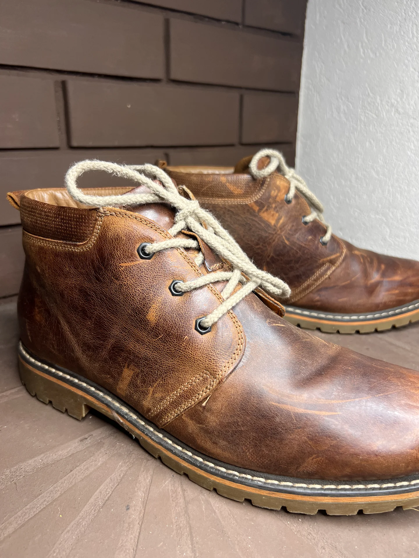 Кожаные ботинки (44) AM Shoe Company - миниатюра 6