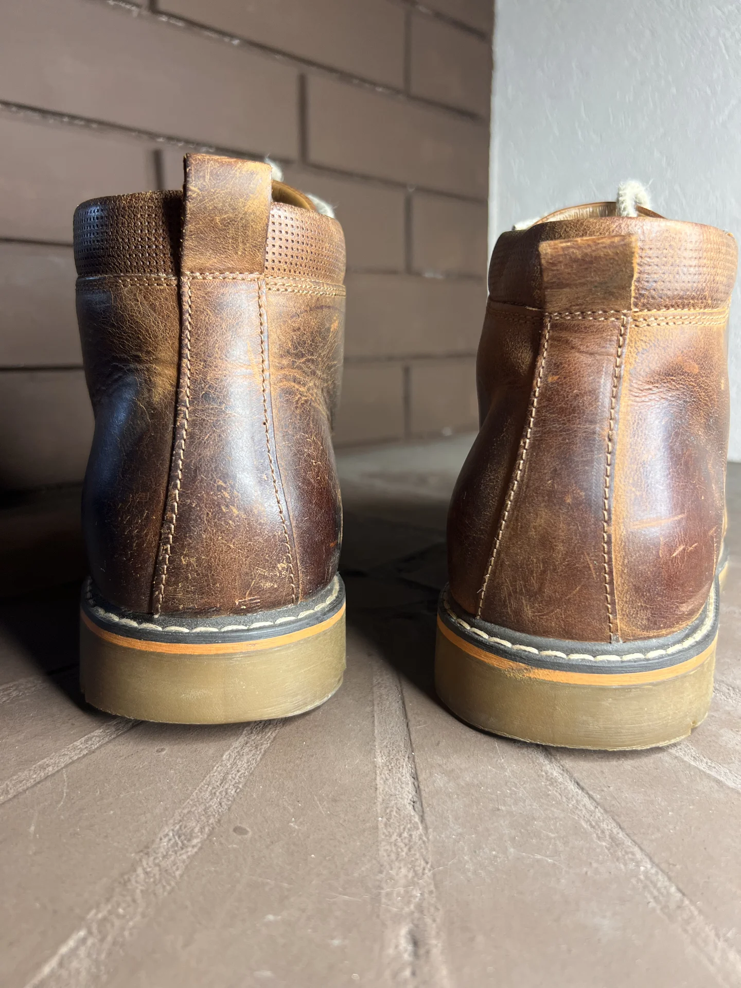 Кожаные ботинки (44) AM Shoe Company - миниатюра 8