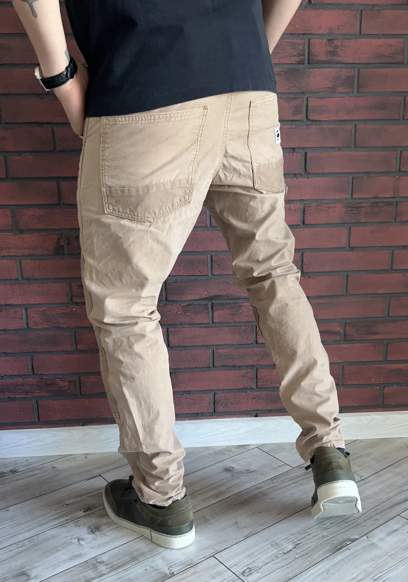 Брюки G-Star Raw Faeroes Classic Straight Tapered - миниатюра 5