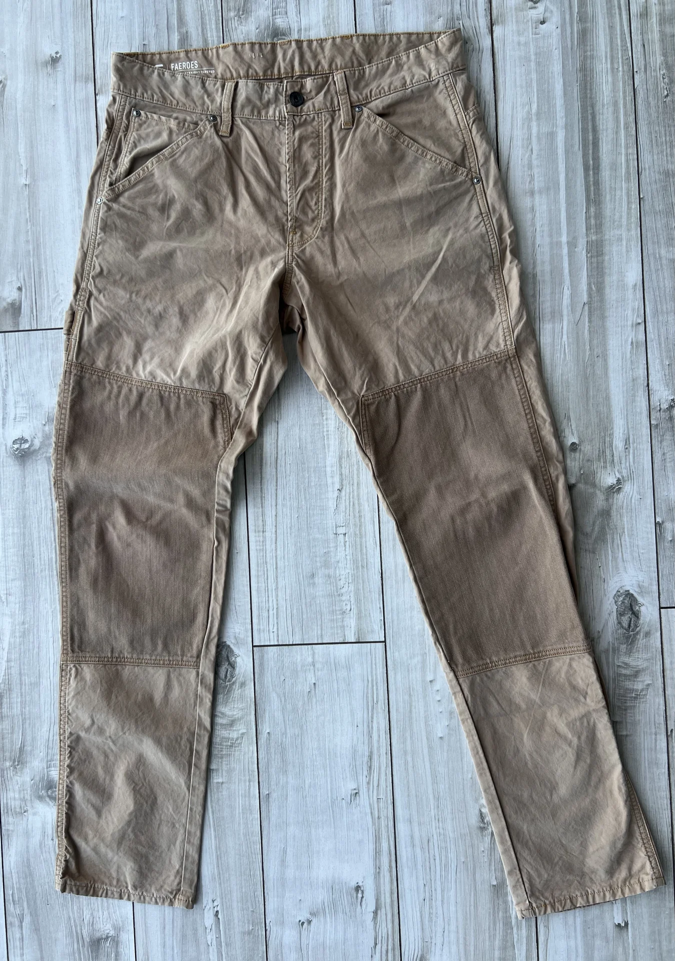 Брюки G-Star Raw Faeroes Classic Straight Tapered - миниатюра 7