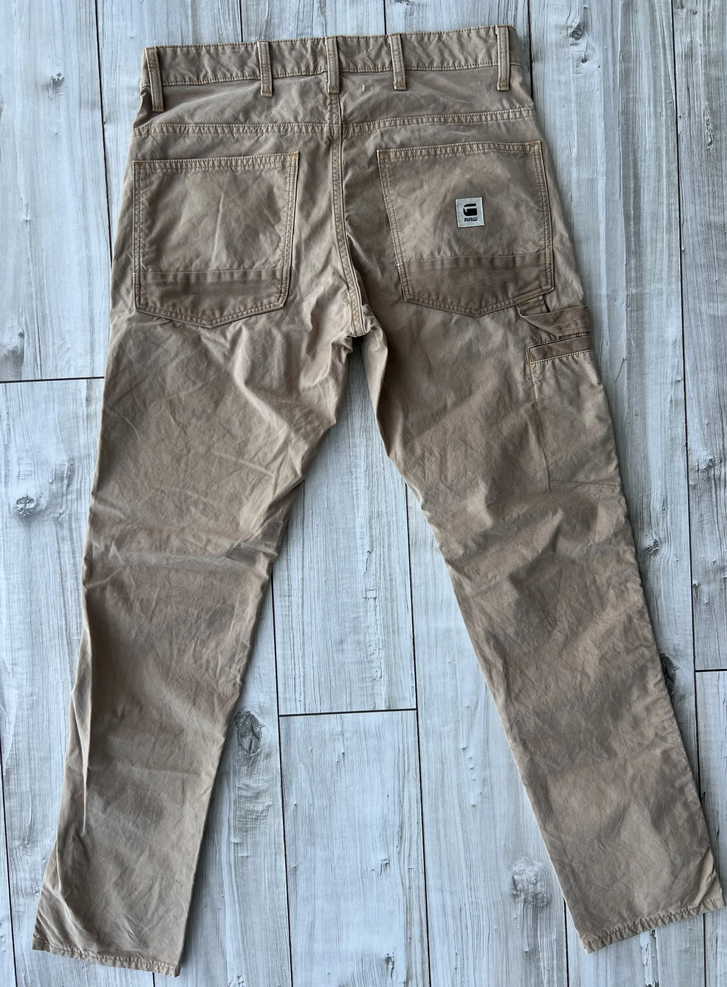 Брюки G-Star Raw Faeroes Classic Straight Tapered - миниатюра 9