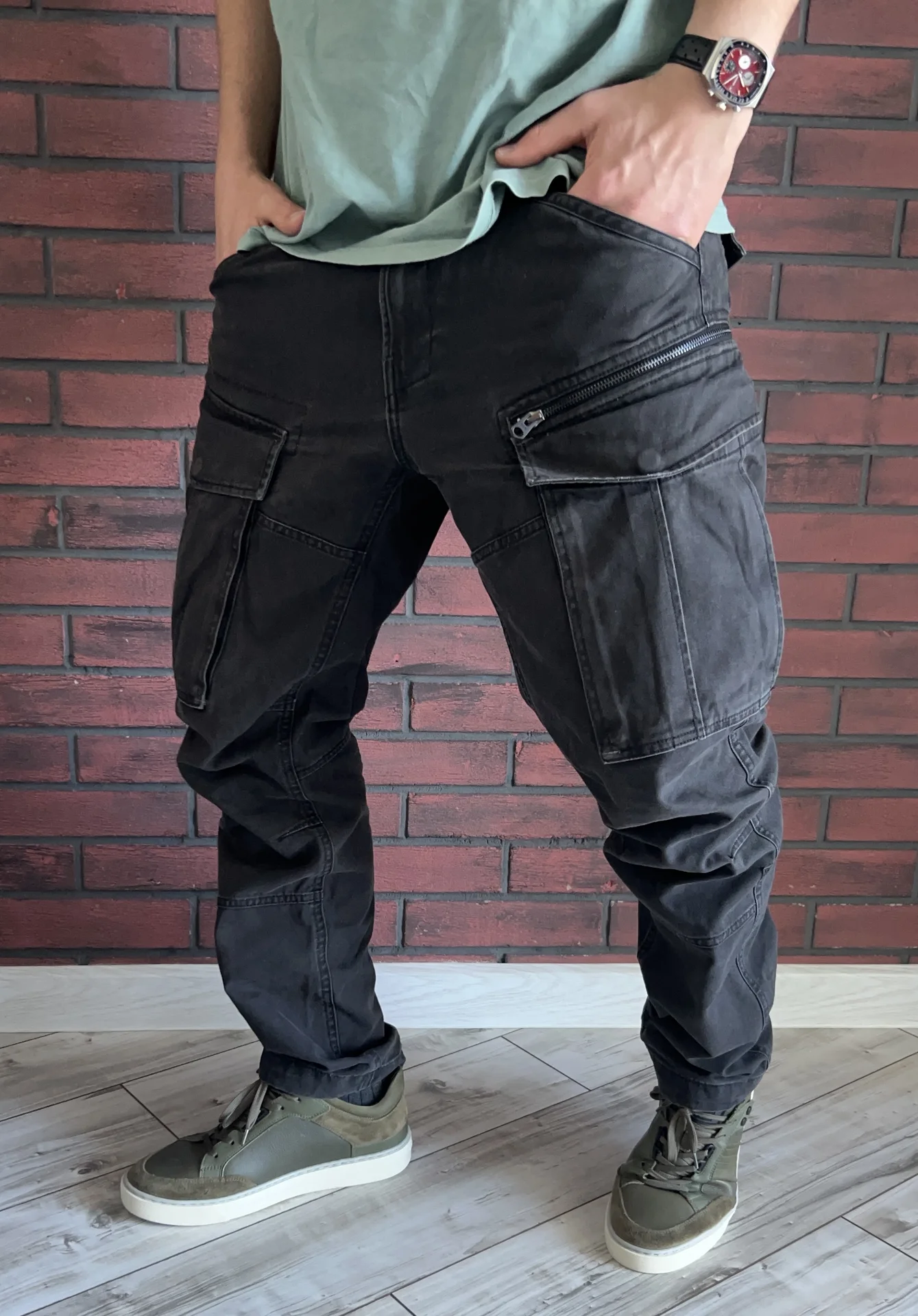 Cargo G-Star Raw Rovic Zip 3D Regular Tapered - миниатюра 3