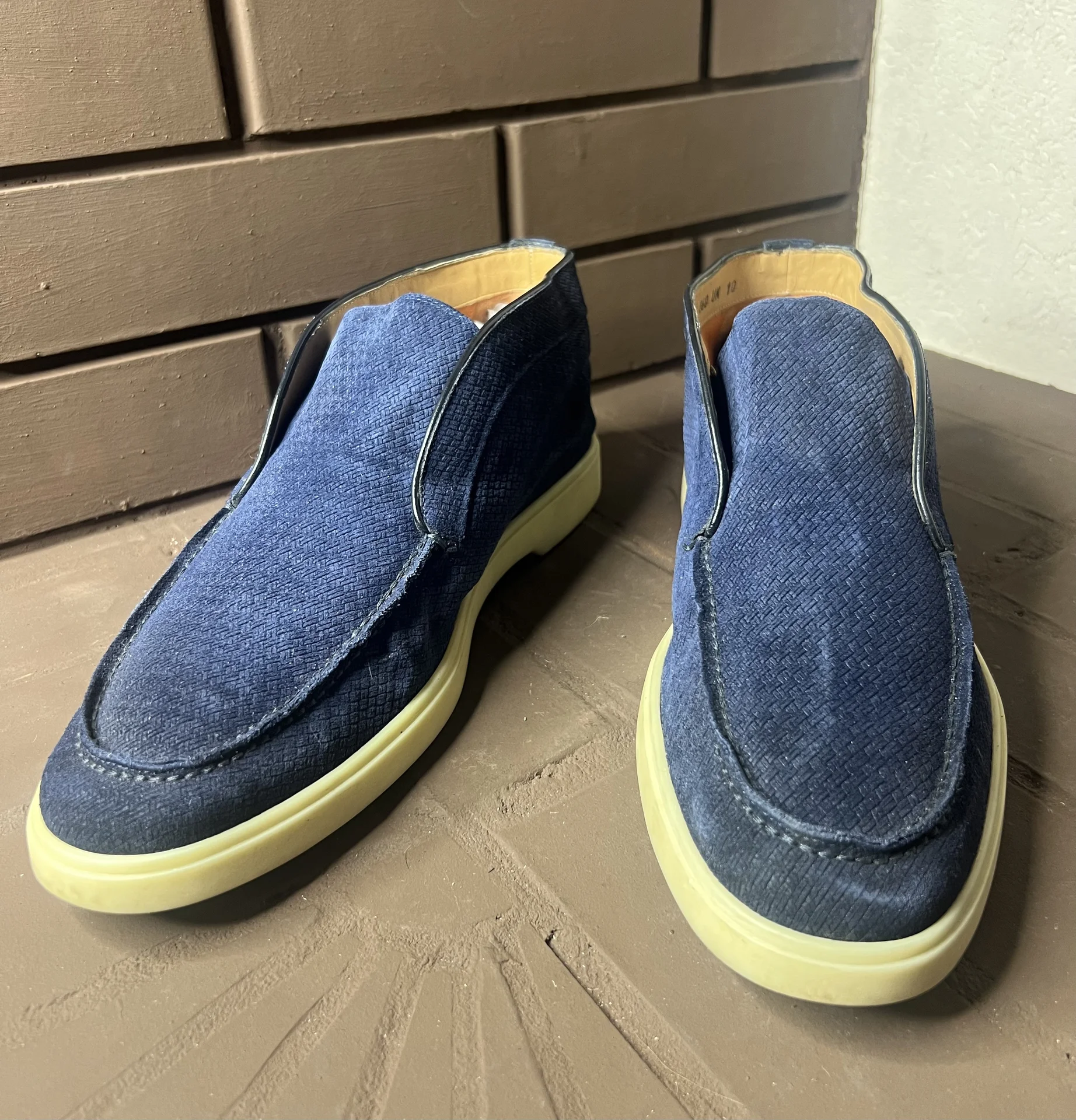 Кожаные ботинки (44) Santoni (Италия) - миниатюра 3