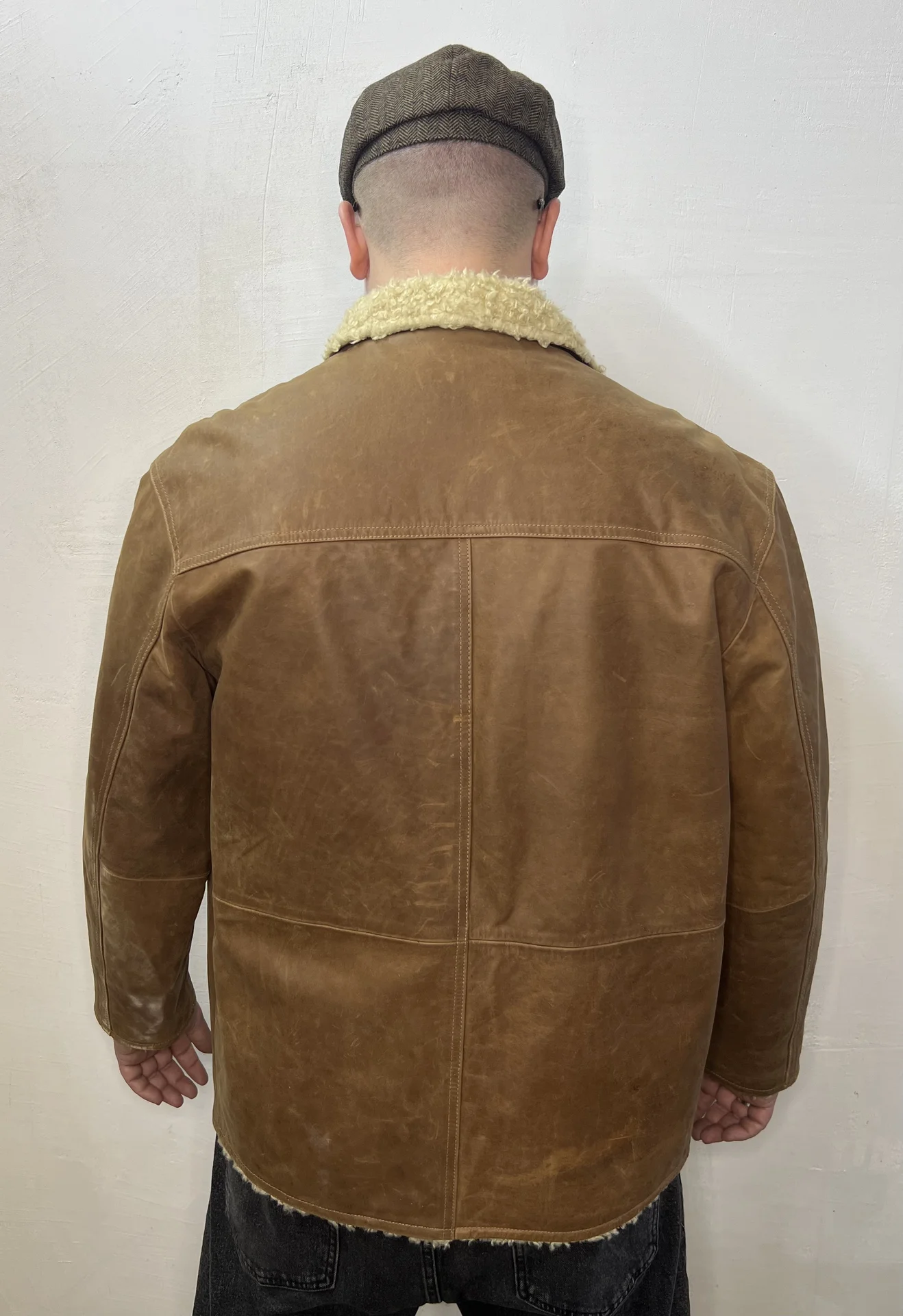 Кожаная куртка (52/XL) Trapper (Германия) - миниатюра 4