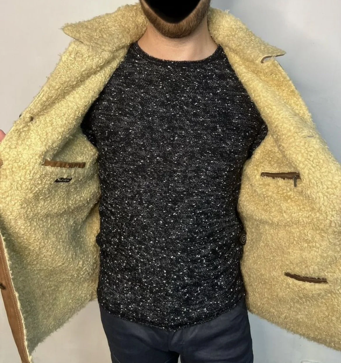 Кожаная куртка (52/XL) Trapper (Германия) - миниатюра 5
