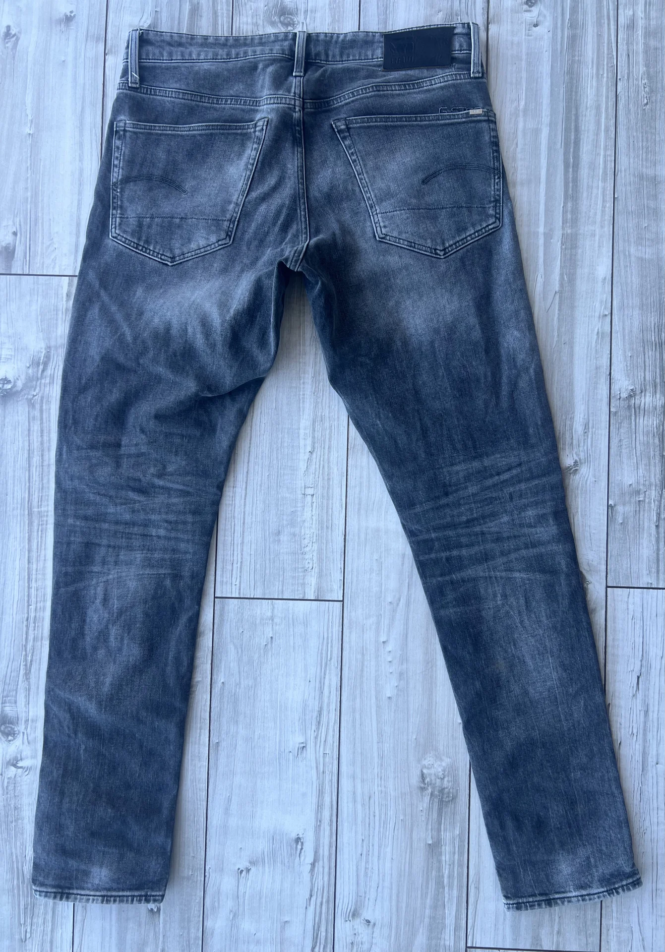 Джинсы (W33/L34) G-Star Raw 3301 Straight Tapered - миниатюра 9
