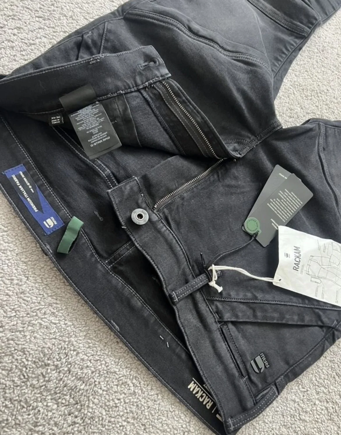 Джинсы (W33/L30) G-Star Raw Rackam 3D Skinny - миниатюра 8