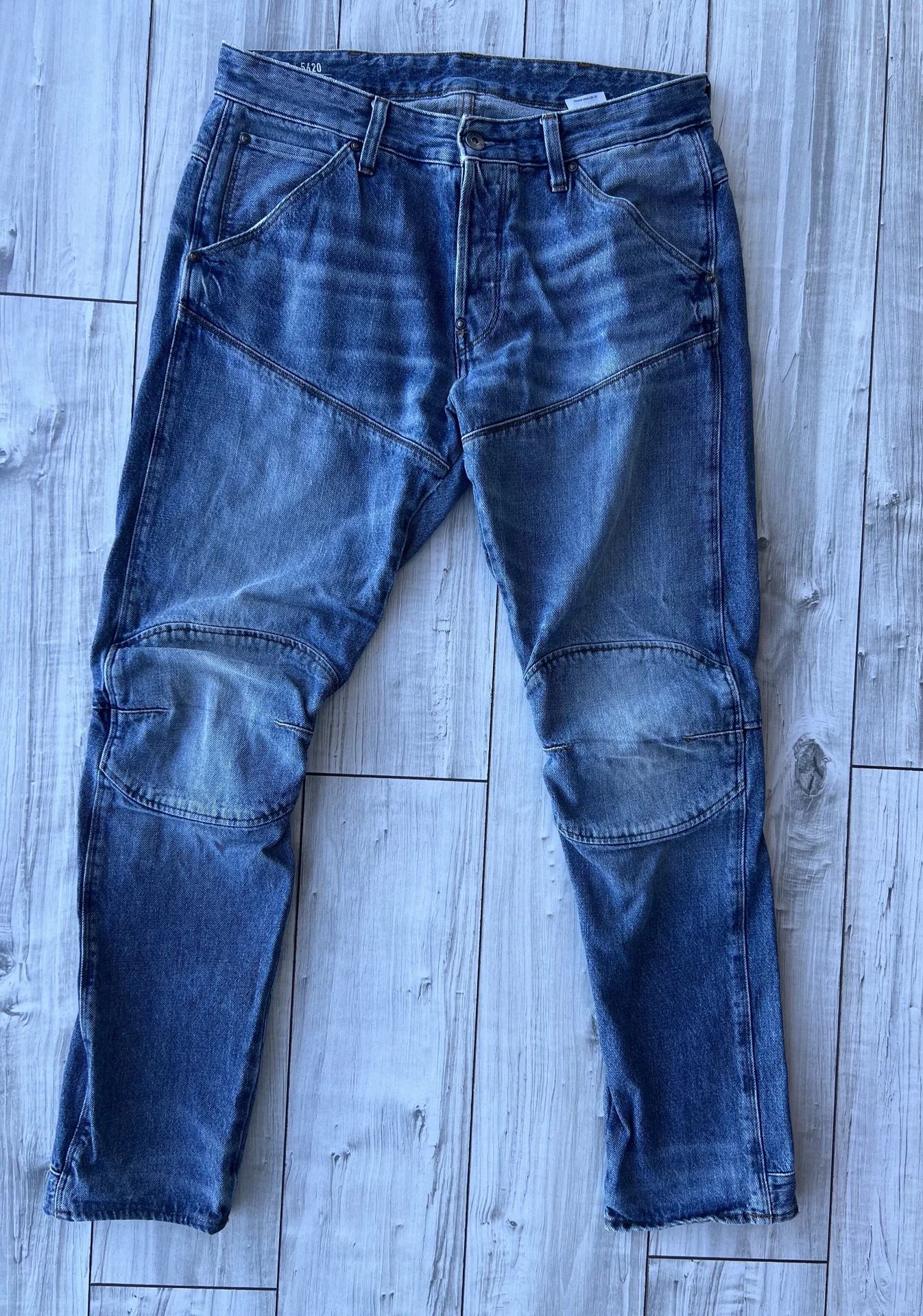 Джинсы (W32/L32) G-Star 5620 3D Tapered (Вьетнам) - миниатюра 7