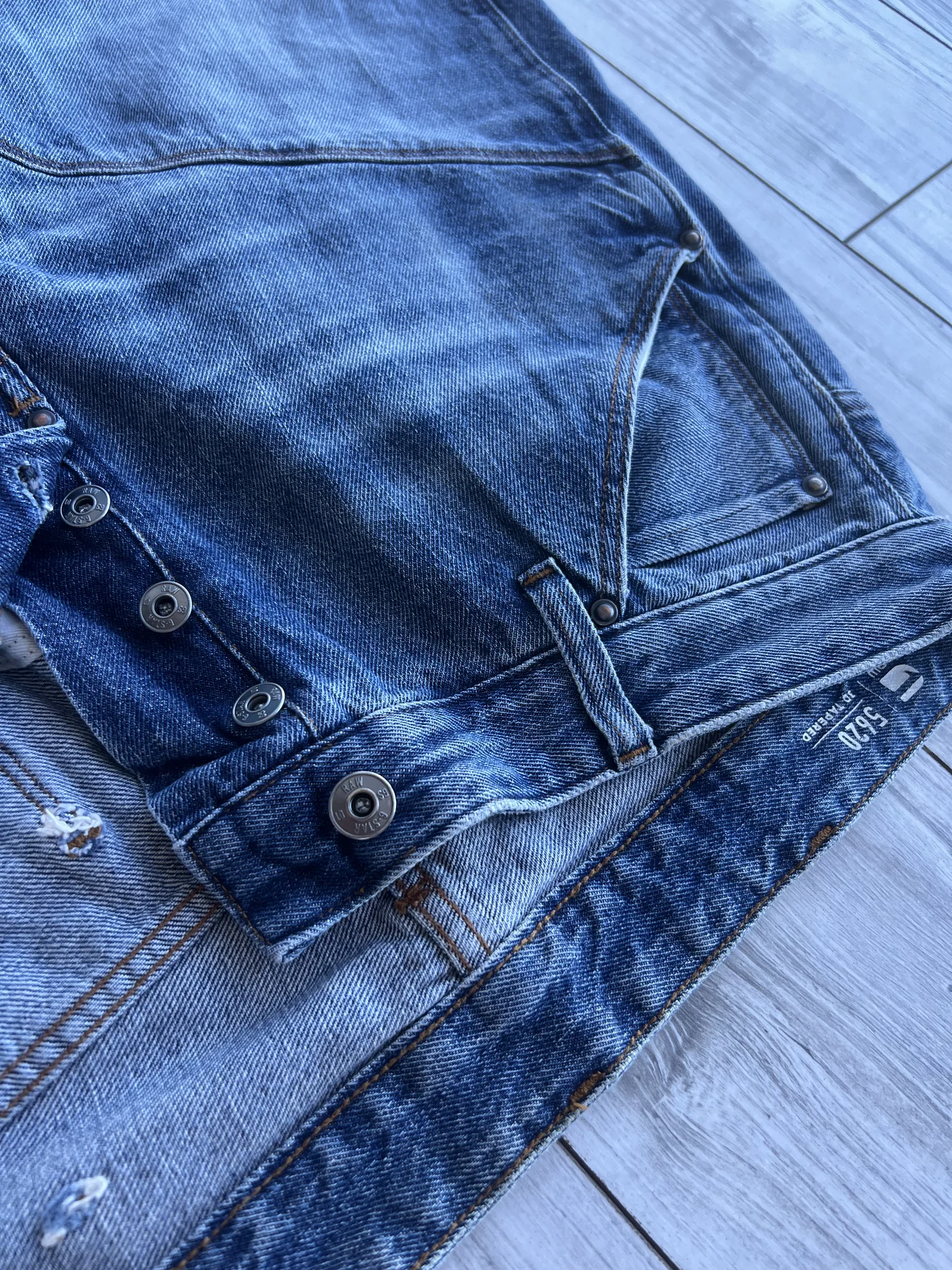 Джинсы (W32/L32) G-Star 5620 3D Tapered (Вьетнам) - миниатюра 8
