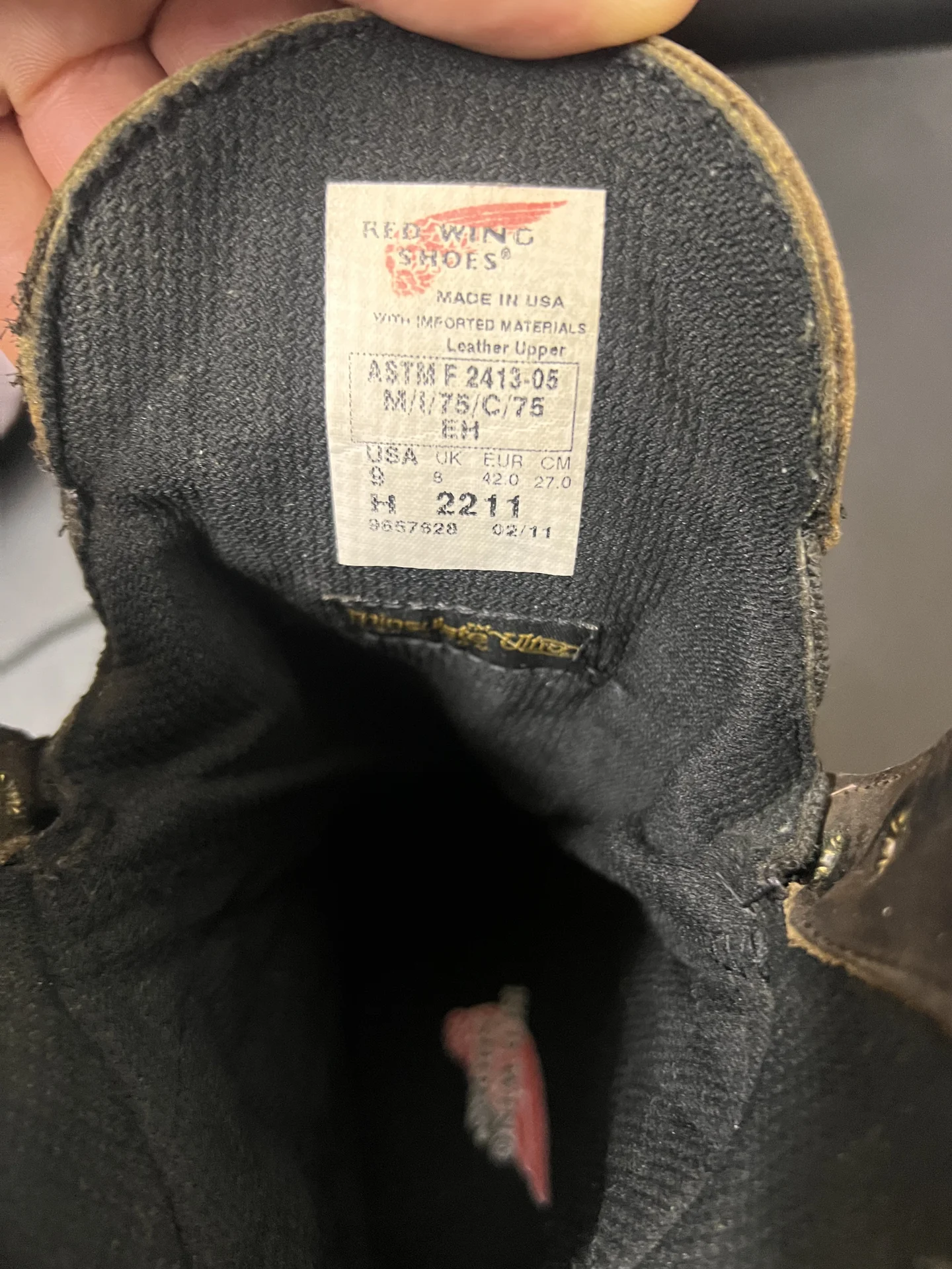 Кожаные сапоги (42) Red Wing (USA) - миниатюра 9
