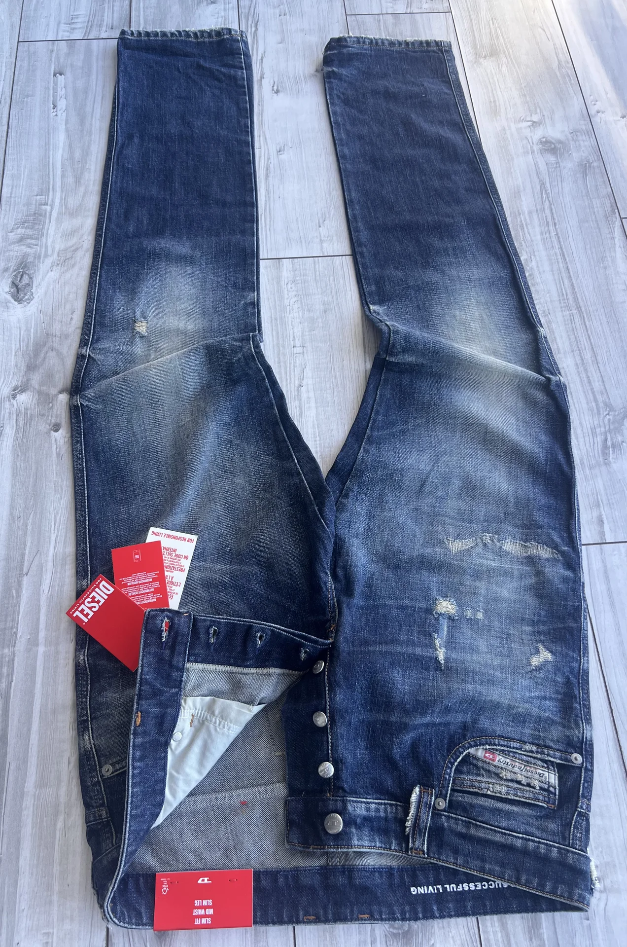 Джинсы (W33/L34) Diesel (Румыния) - миниатюра 8