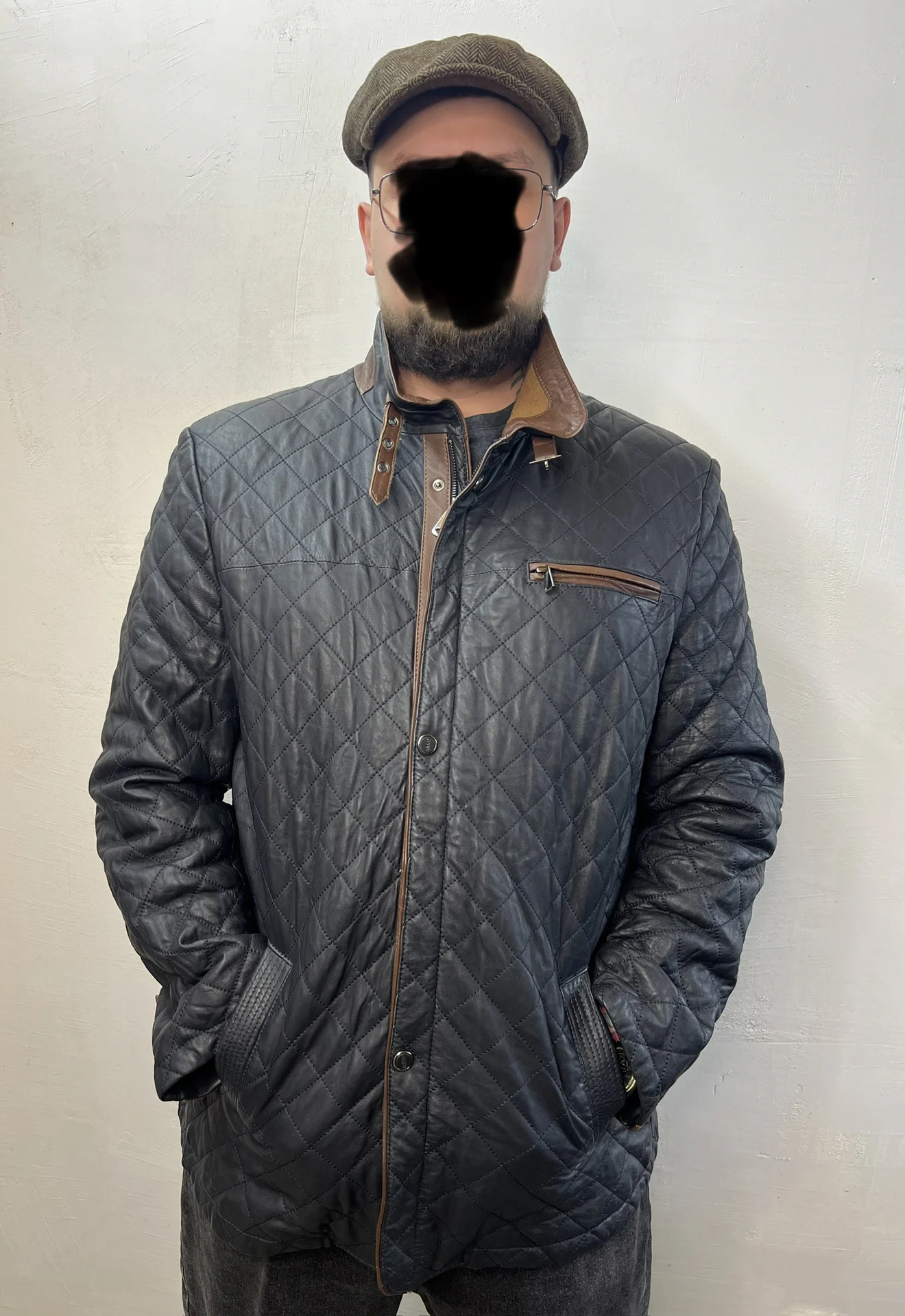 Кожаная куртка (56/XXL) Inci - миниатюра 2
