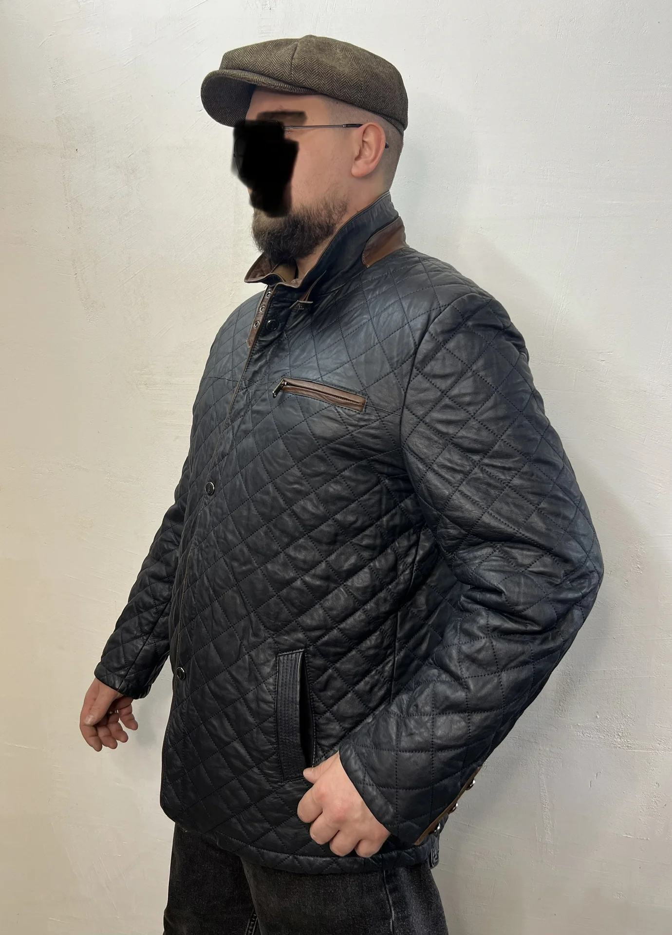 Кожаная куртка (56/XXL) Inci - миниатюра 3