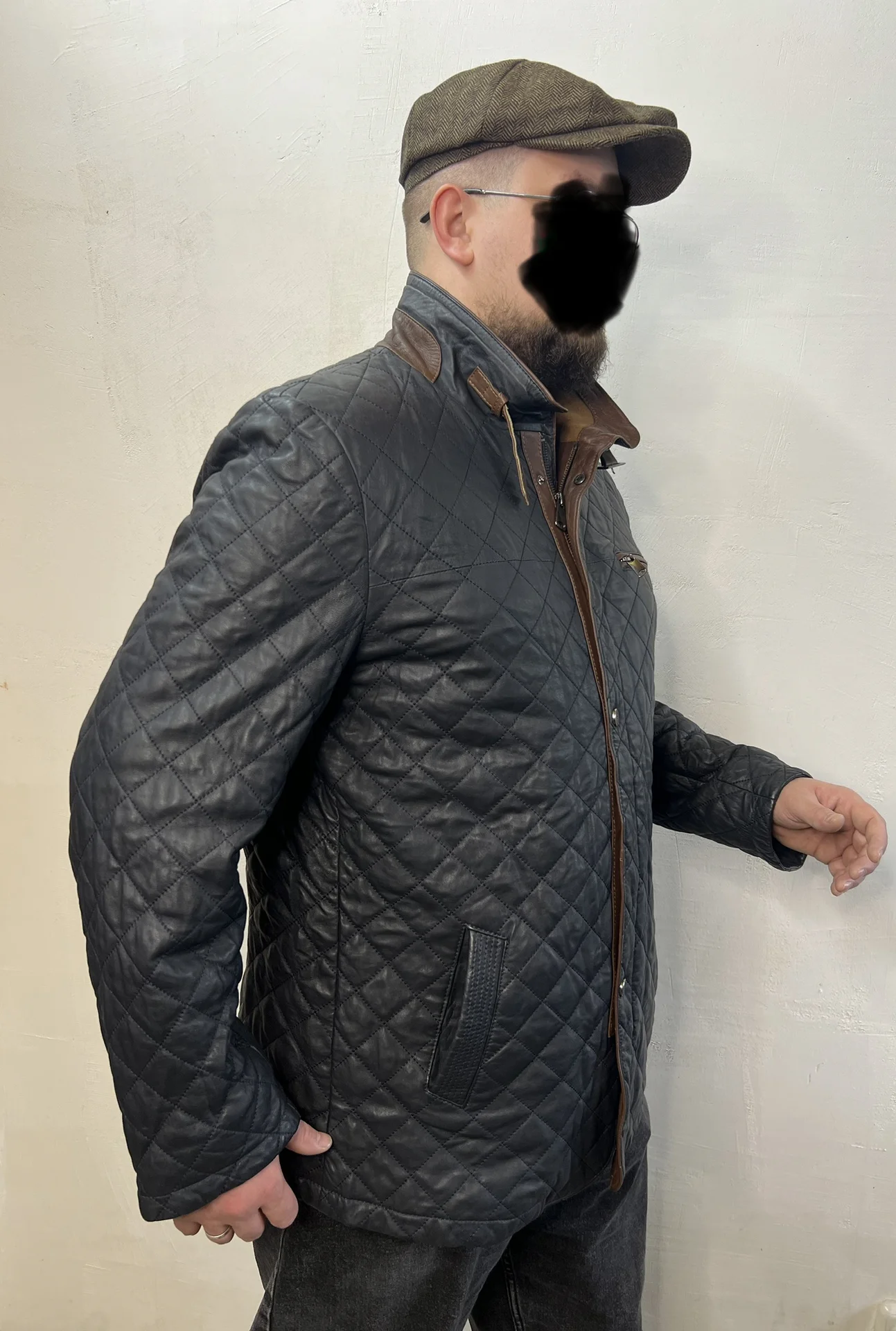 Кожаная куртка (56/XXL) Inci - миниатюра 4