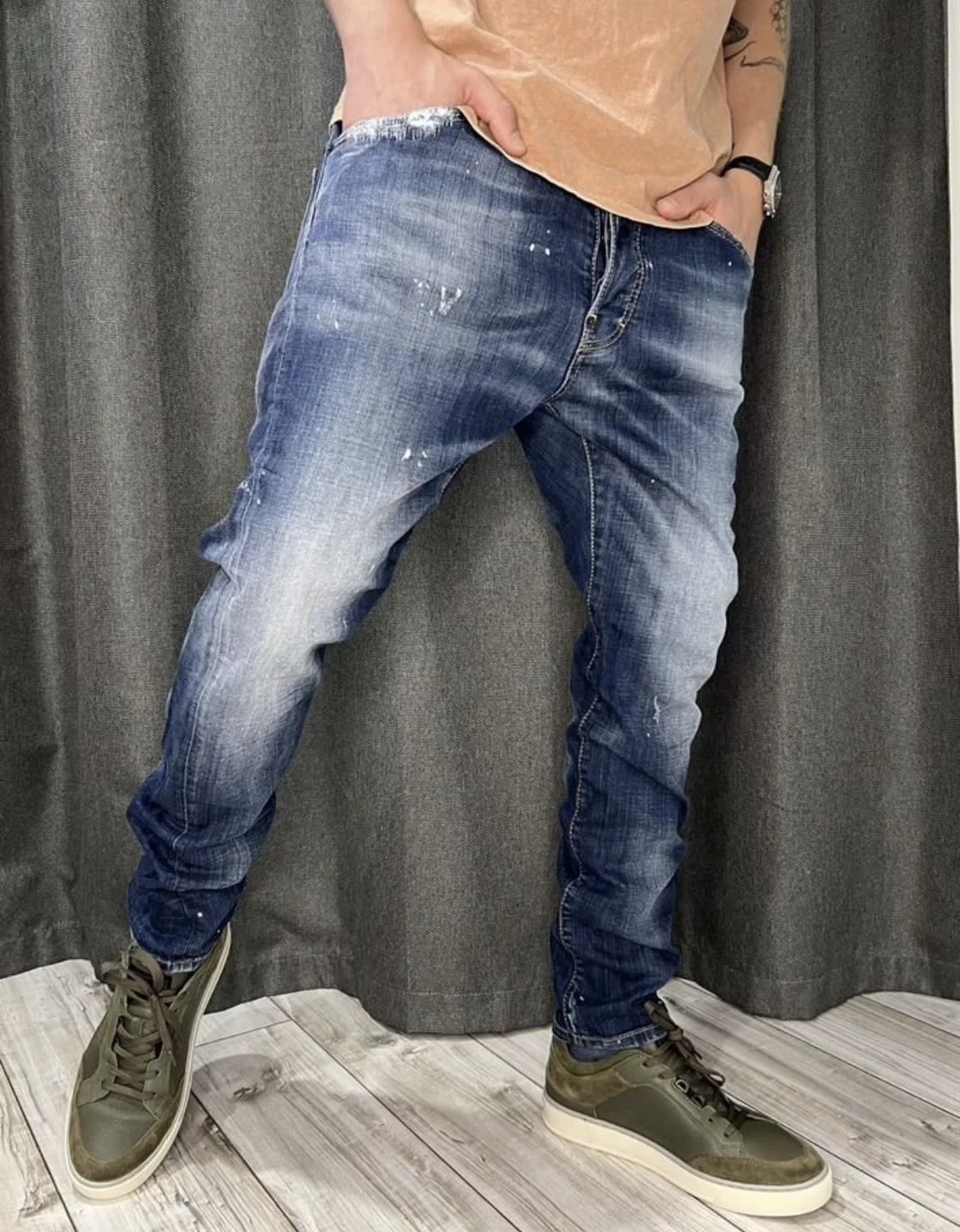 Джинсы (W34/L32) Dsquared2 (Италия) - миниатюра 3