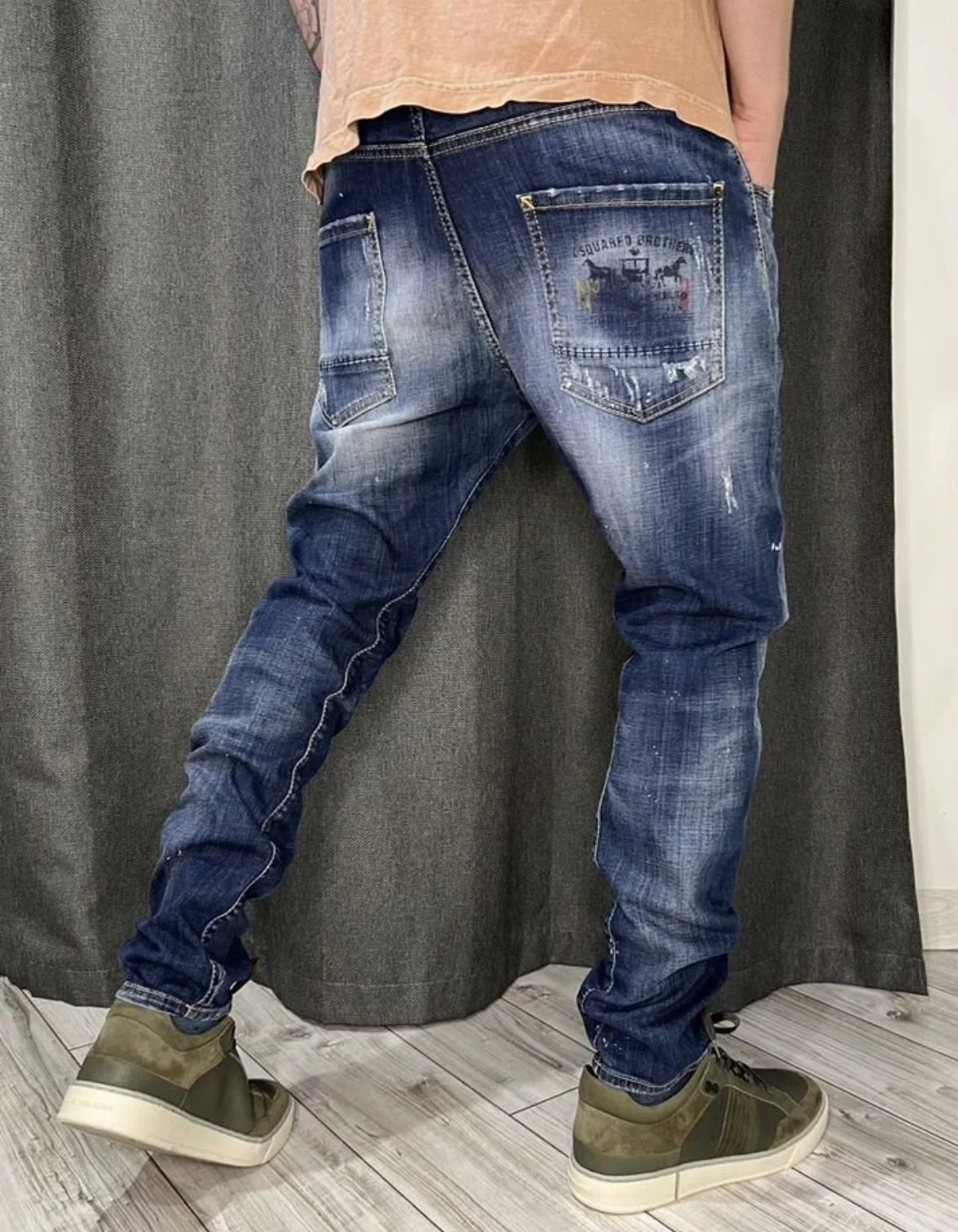 Джинсы (W34/L32) Dsquared2 (Италия) - миниатюра 5