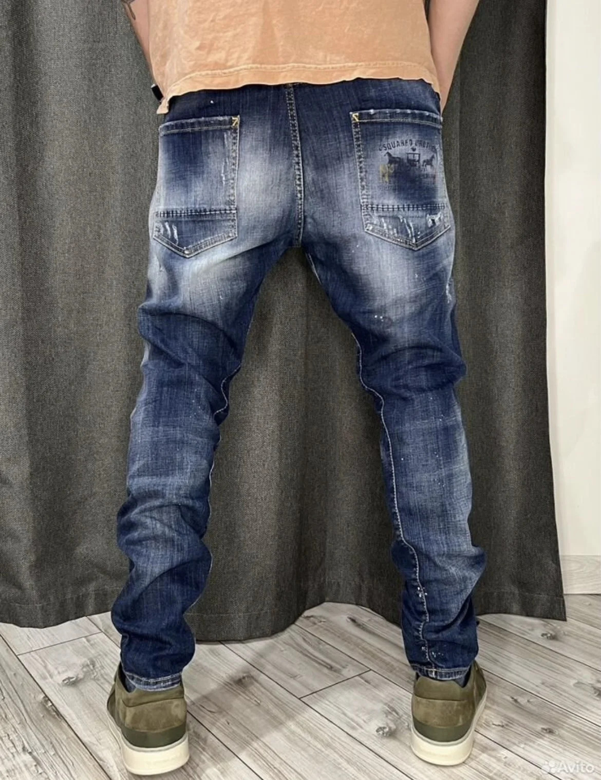 Джинсы (W34/L32) Dsquared2 (Италия) - миниатюра 6