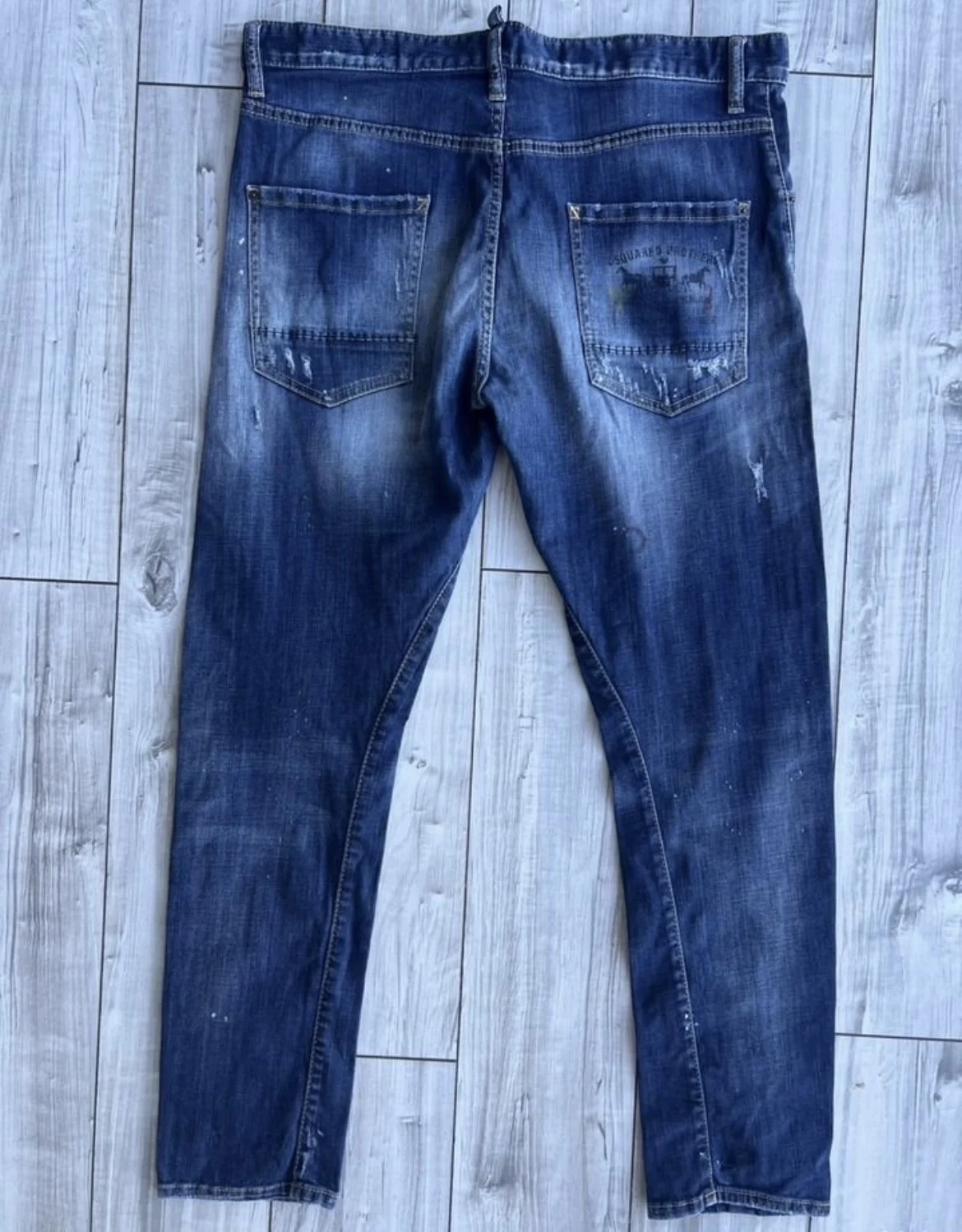 Джинсы (W34/L32) Dsquared2 (Италия) - миниатюра 9