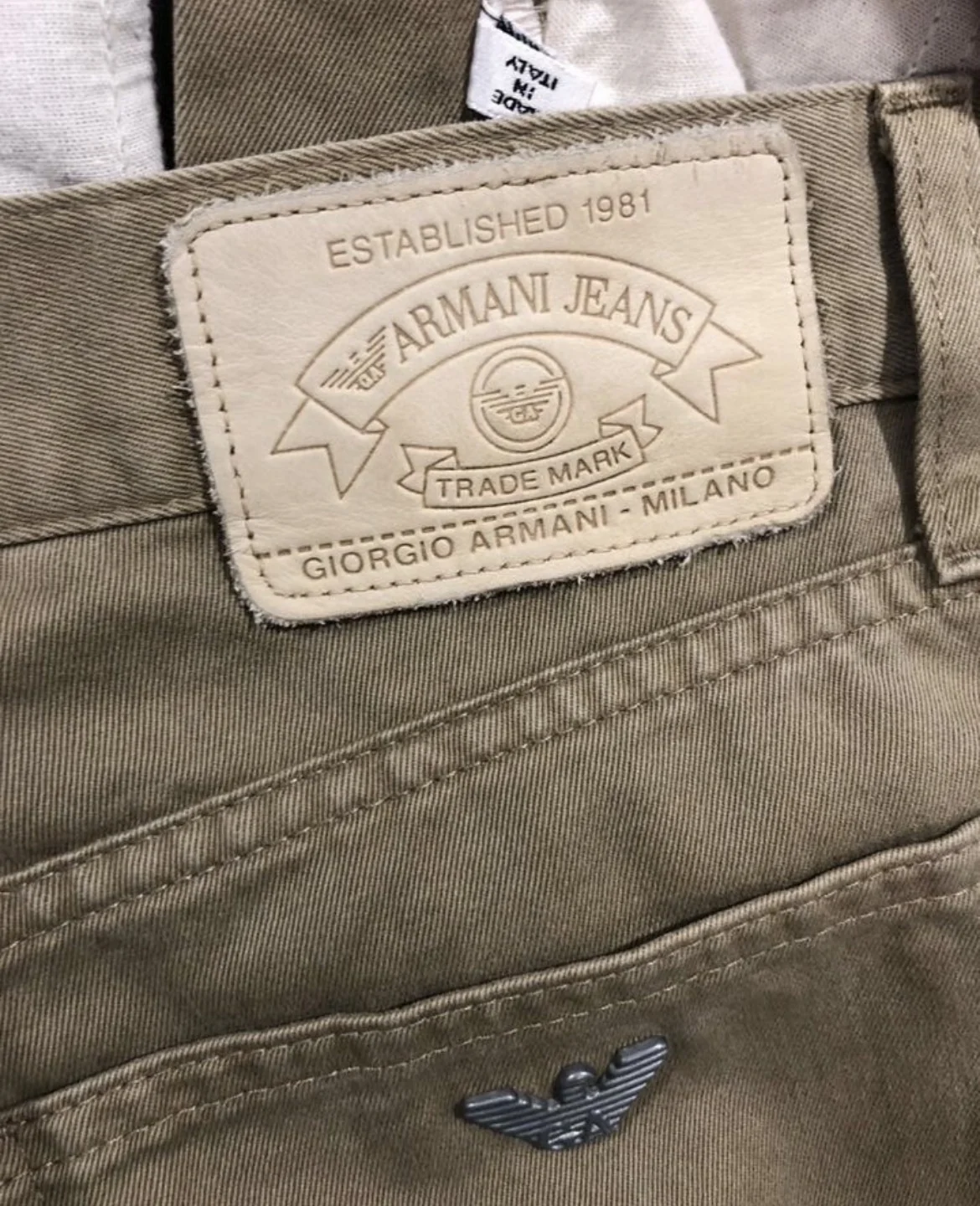 Джинсы(W32/L30 Armani Jeans (Италия) - миниатюра 9
