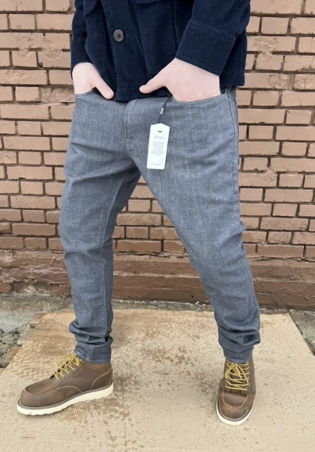 Джинсы G-Star Raw 3301 Deconstructed Super Slim - миниатюра 2