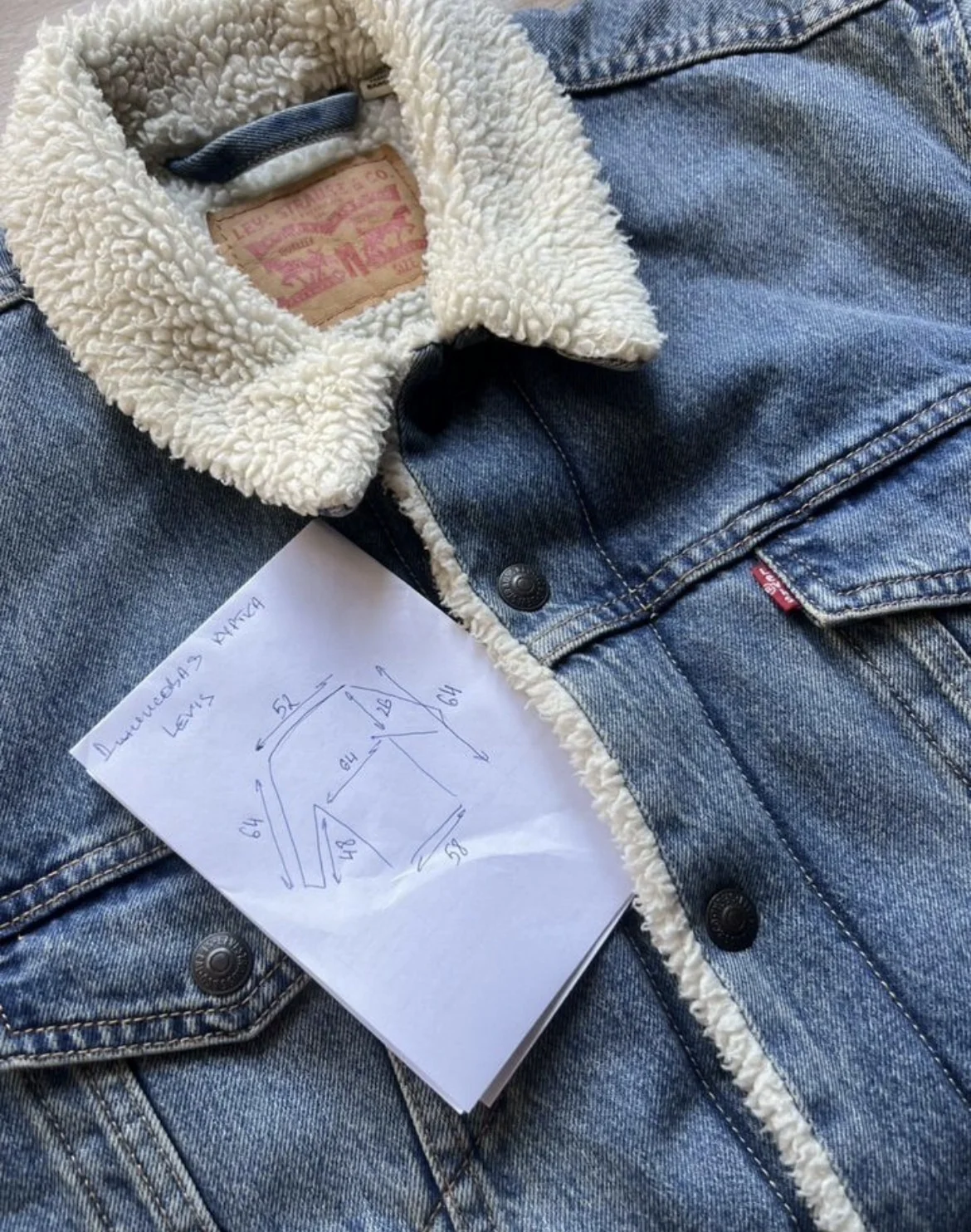 Джинсовая куртка (52/XL) Levi'S - миниатюра 10
