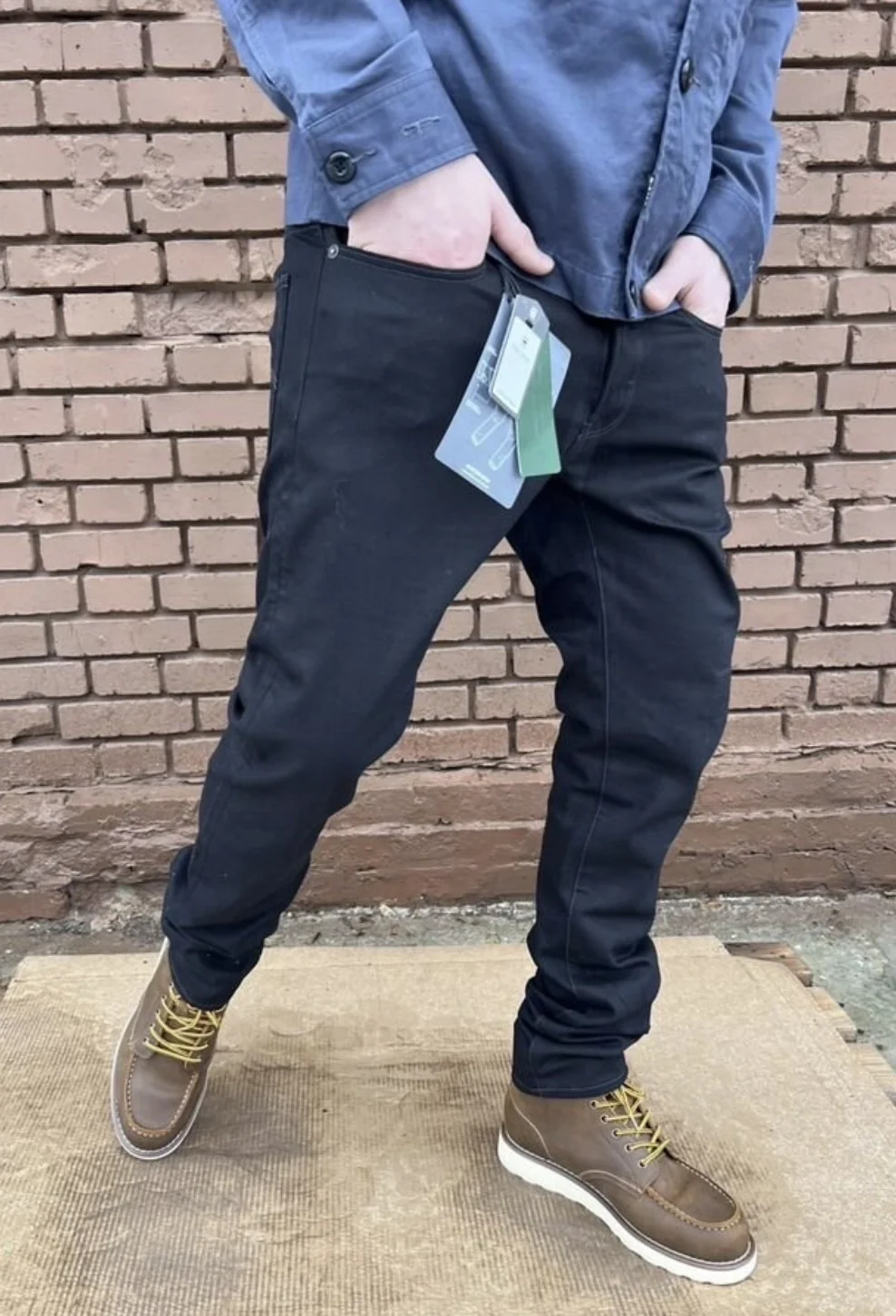 Джинсы (W33/L36) G-Star Raw 3301 Slim - изображение 1