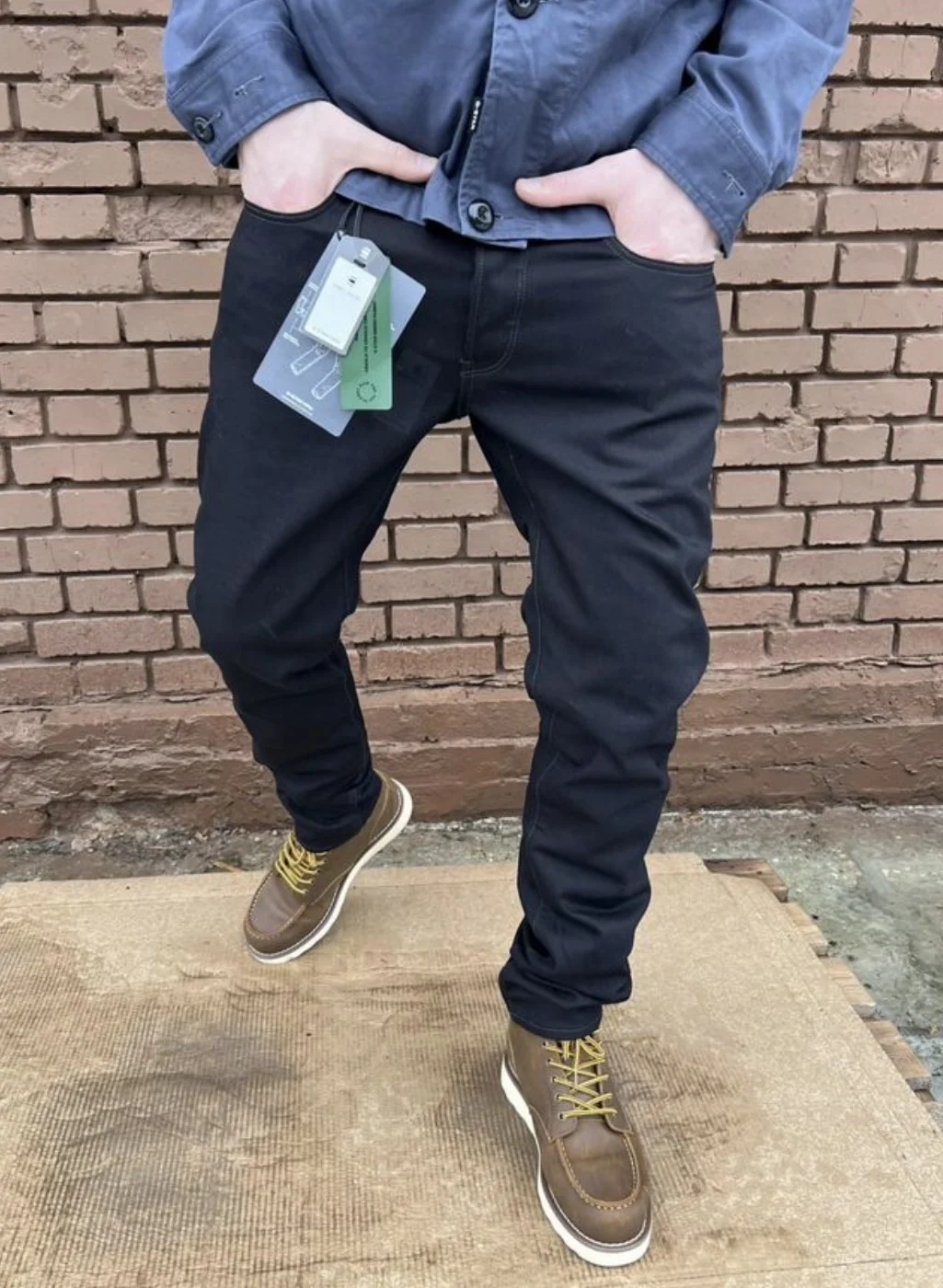 Джинсы (W33/L36) G-Star Raw 3301 Slim - миниатюра 2