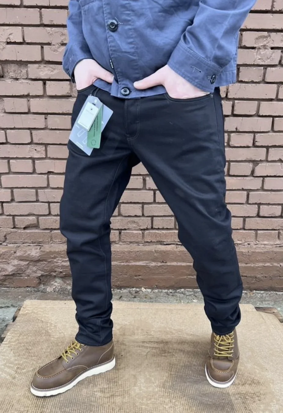 Джинсы (W33/L36) G-Star Raw 3301 Slim - миниатюра 3