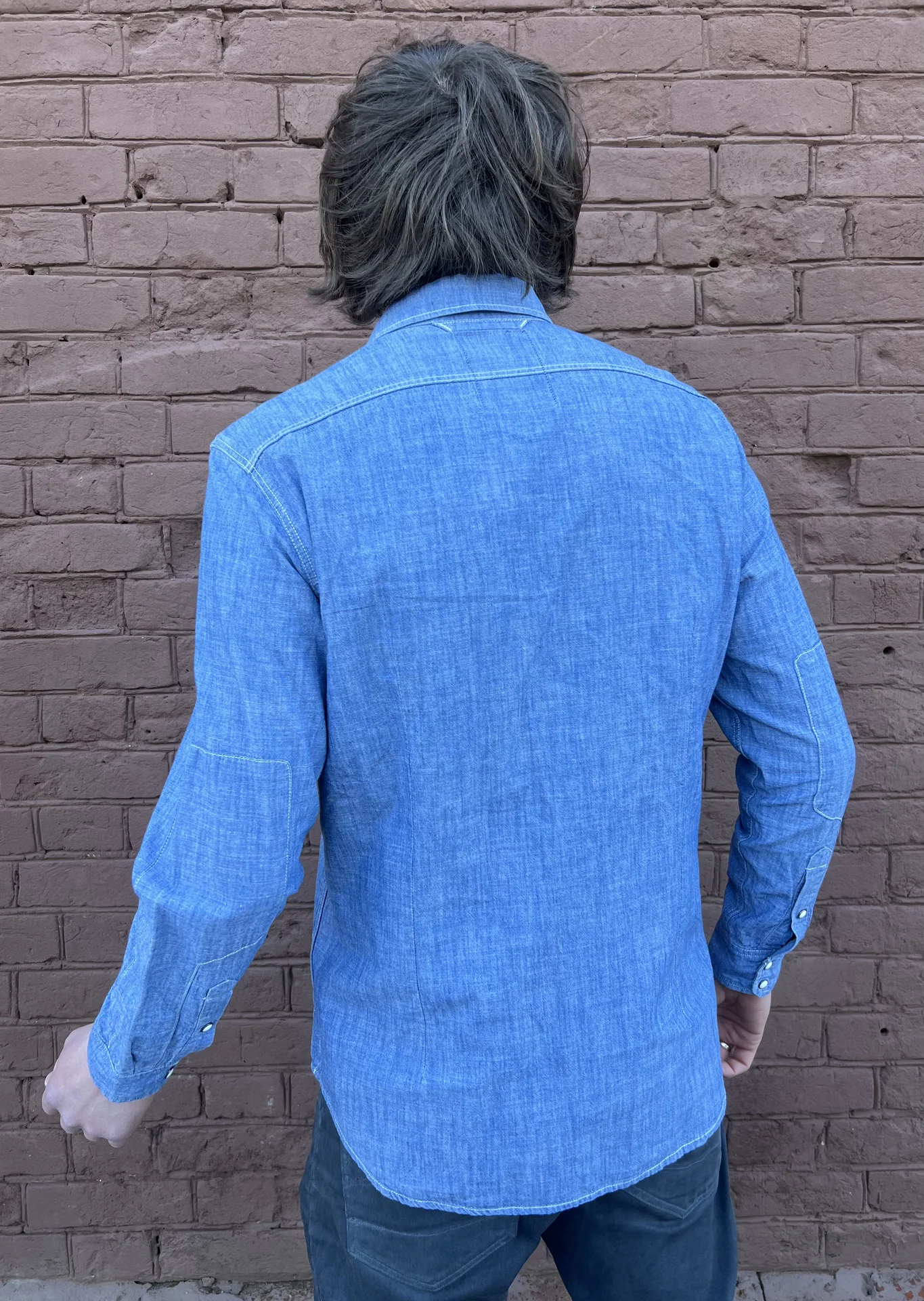 Джинсовая рубашка (50/L) G-Star Raw Tacoma Shirt - миниатюра 7