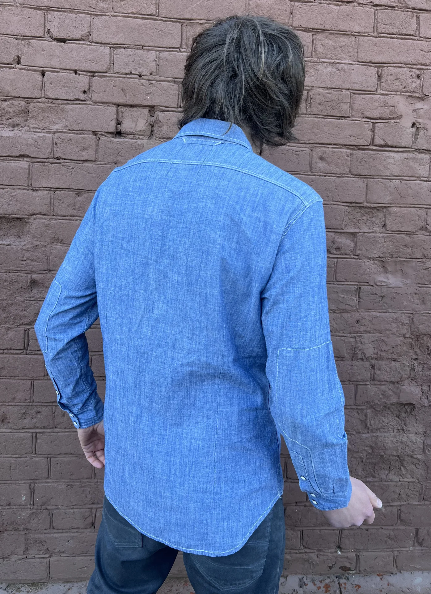 Джинсовая рубашка (50/L) G-Star Raw Tacoma Shirt - миниатюра 8