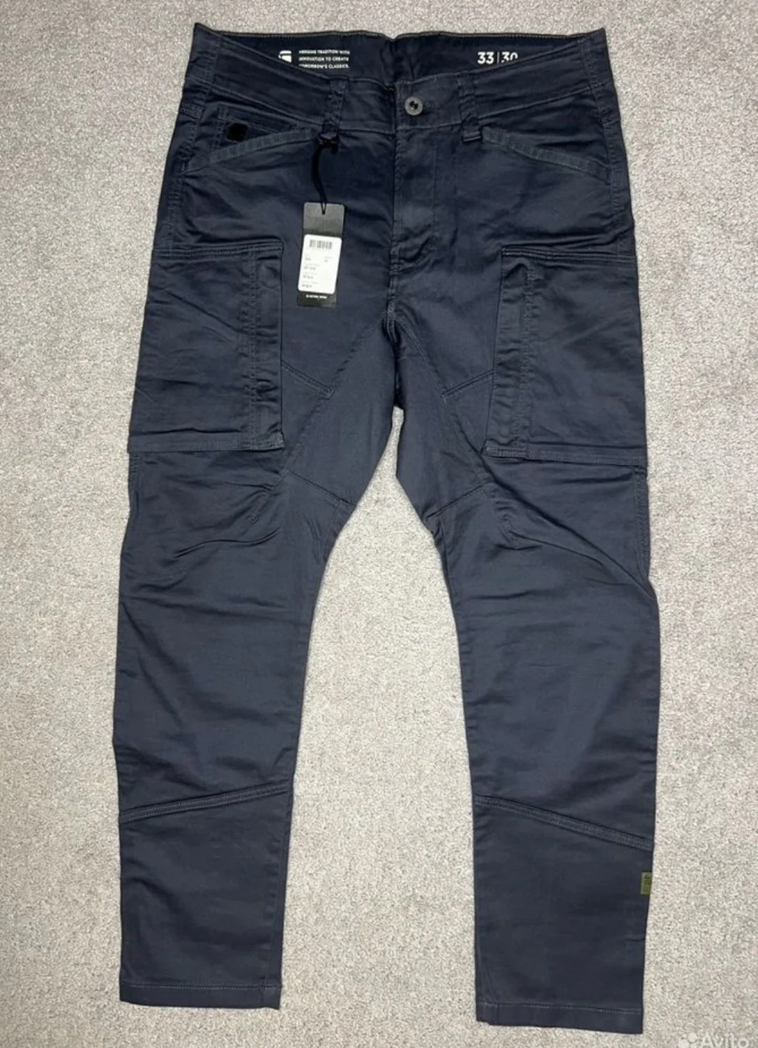 Cargo (W33/L30) G-Star Raw Zip PKT 3D Skinny Cargo - миниатюра 7