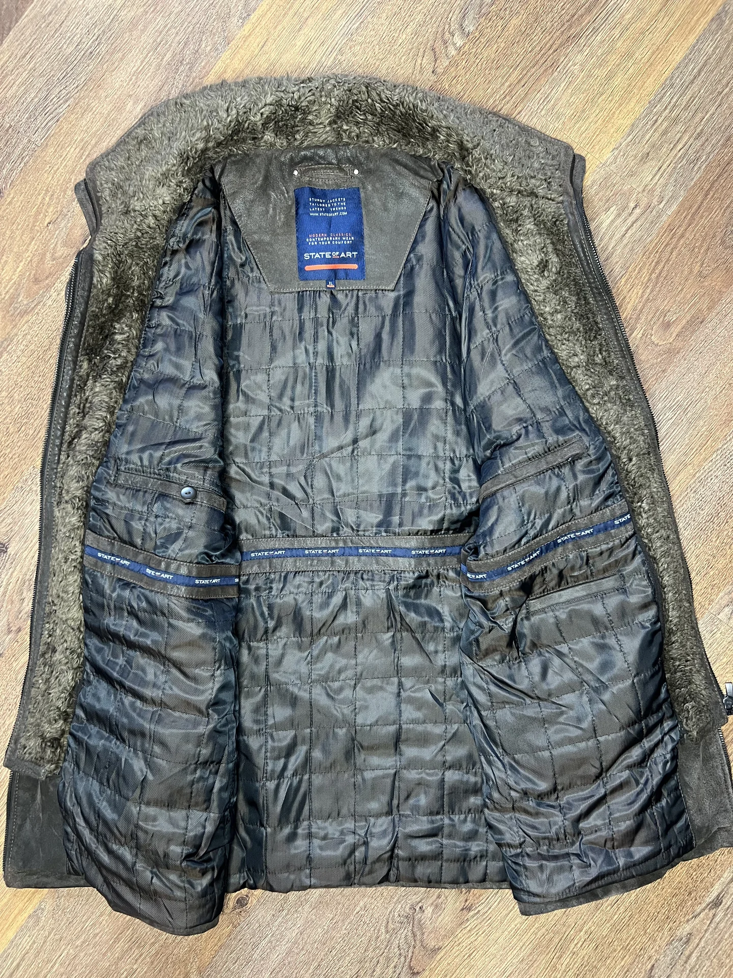 Кожаная куртка (XL/54) State Of Art - миниатюра 9