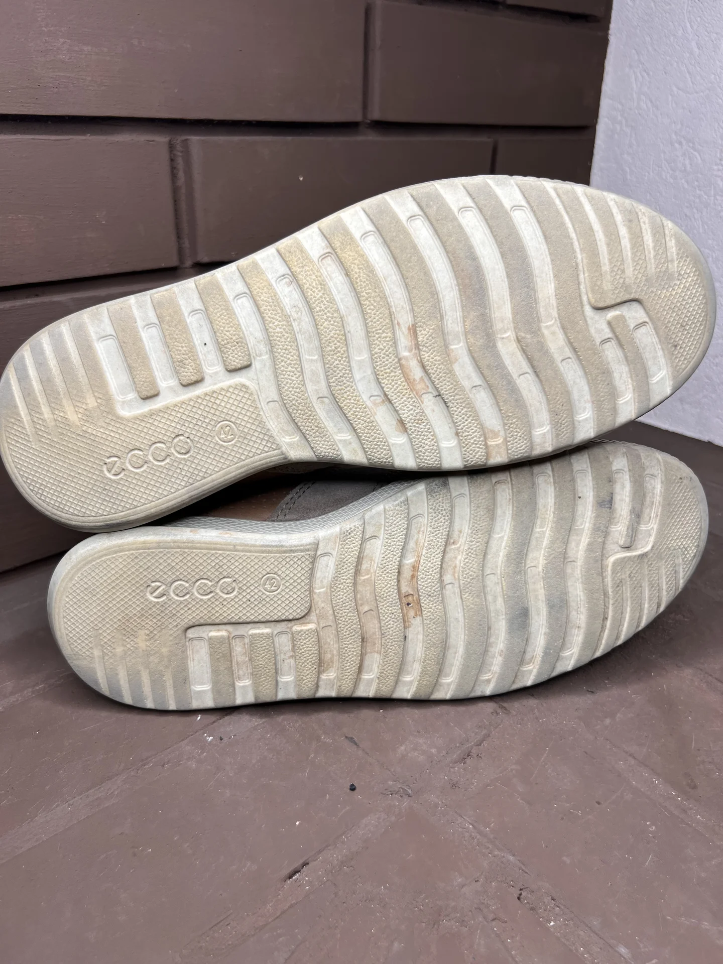 Кожаные кеды (42) Ecco (Словакия) - миниатюра 9