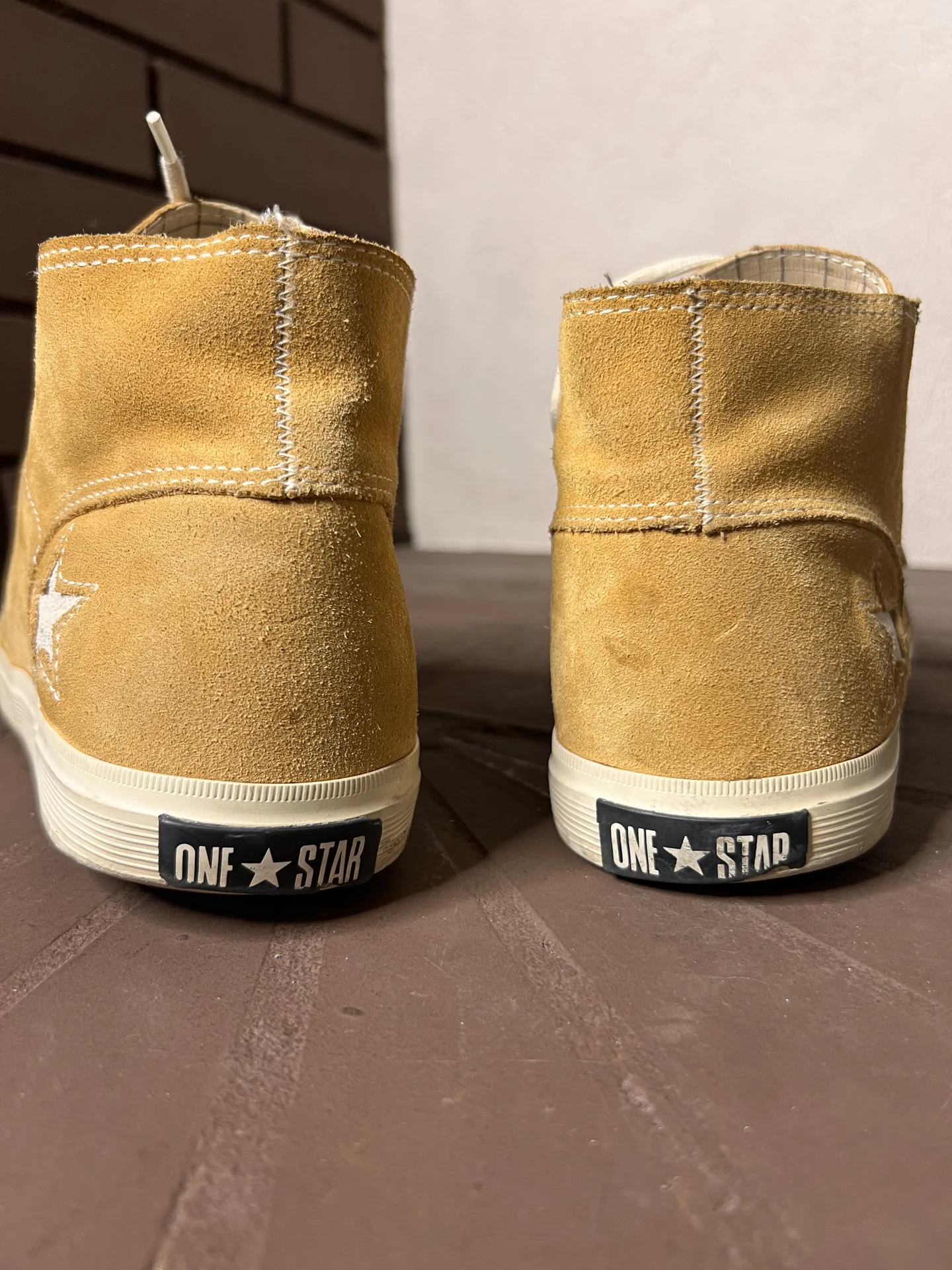 Замшевые кеды (43) Converse One Star Mid - миниатюра 8