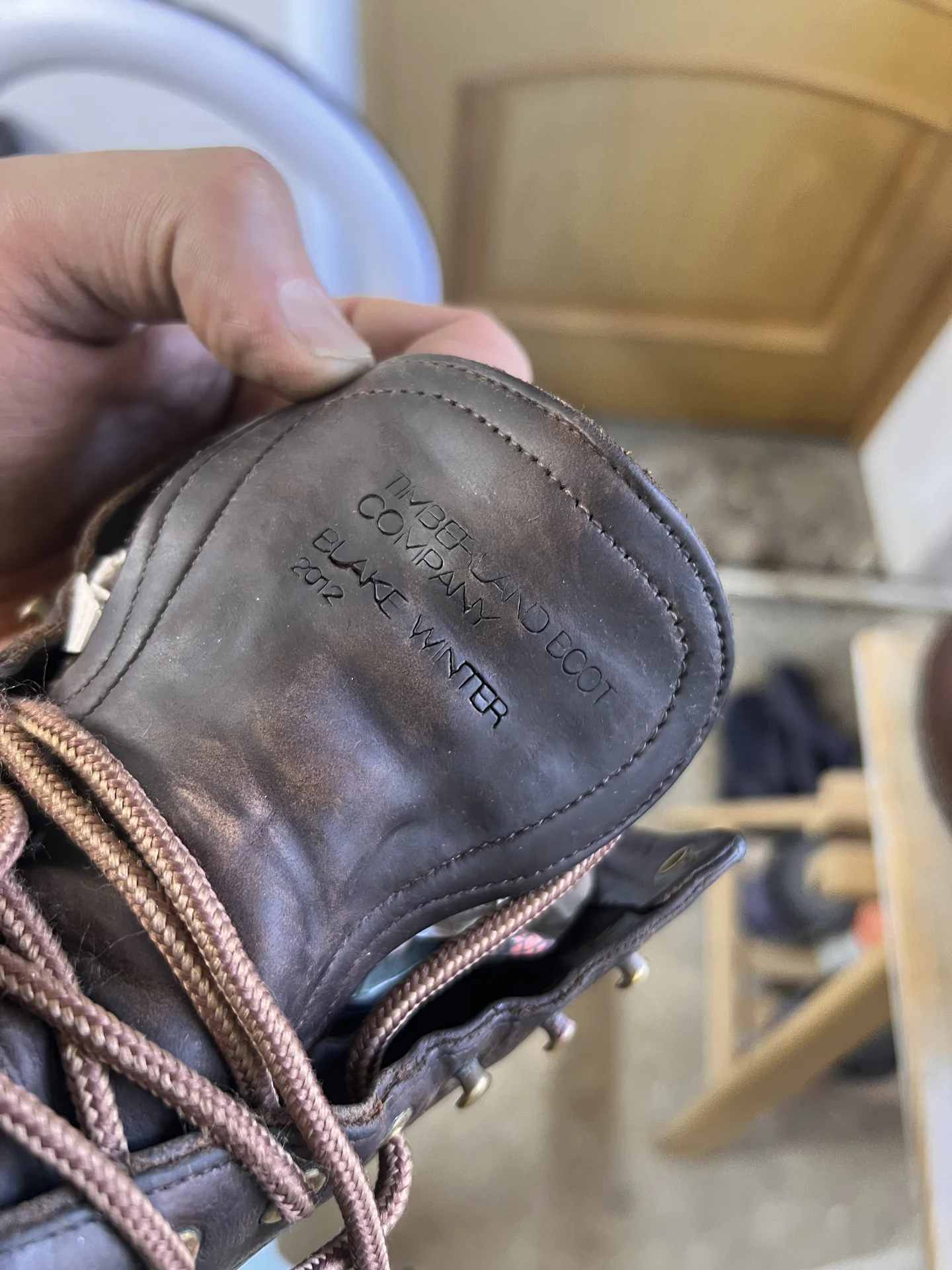 Кожаные ботинки (42) Timberland Blake Winter - миниатюра 11
