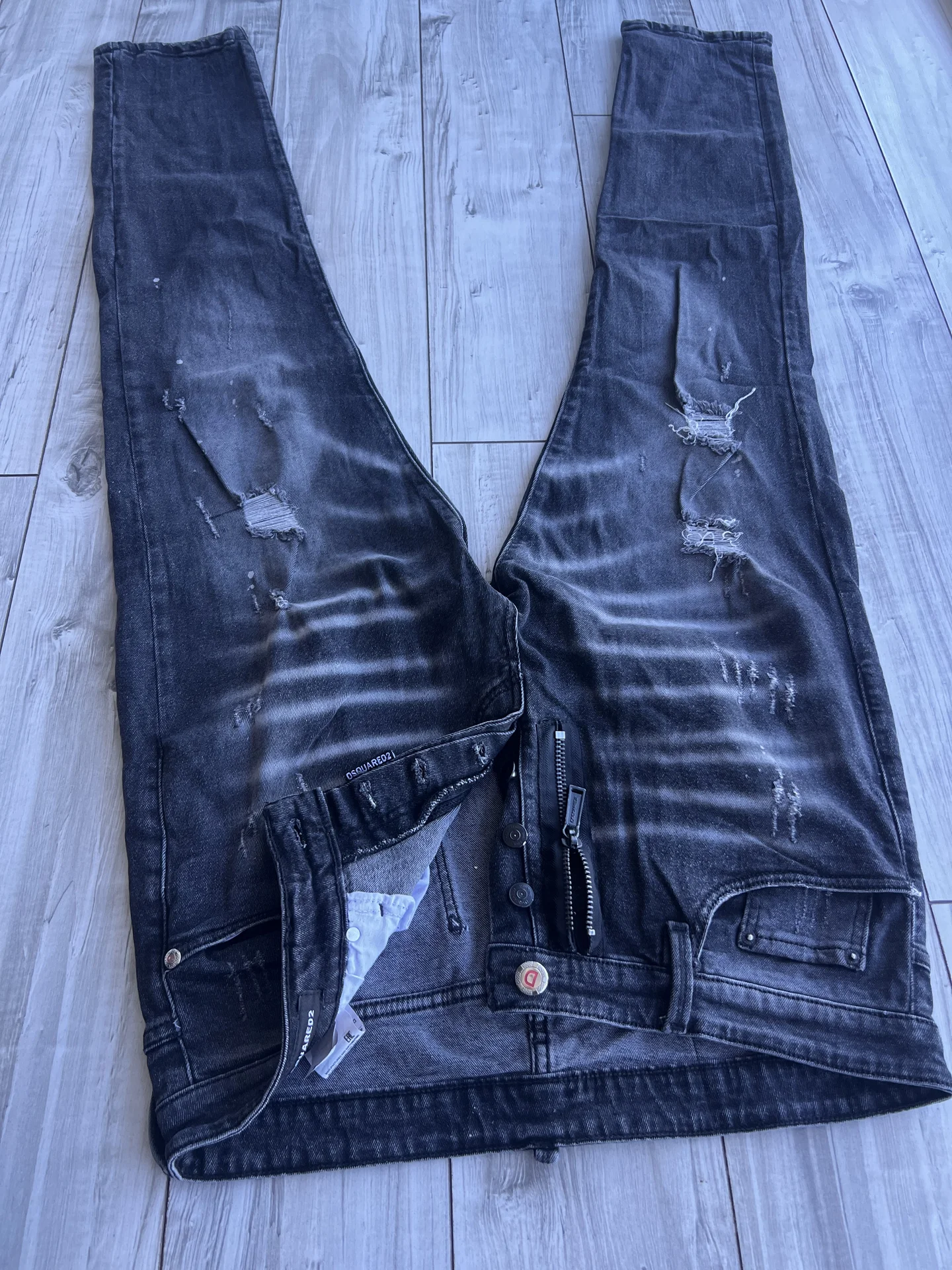 Джинсы (W36/L34) Dsquared2 (Италия) - миниатюра 8