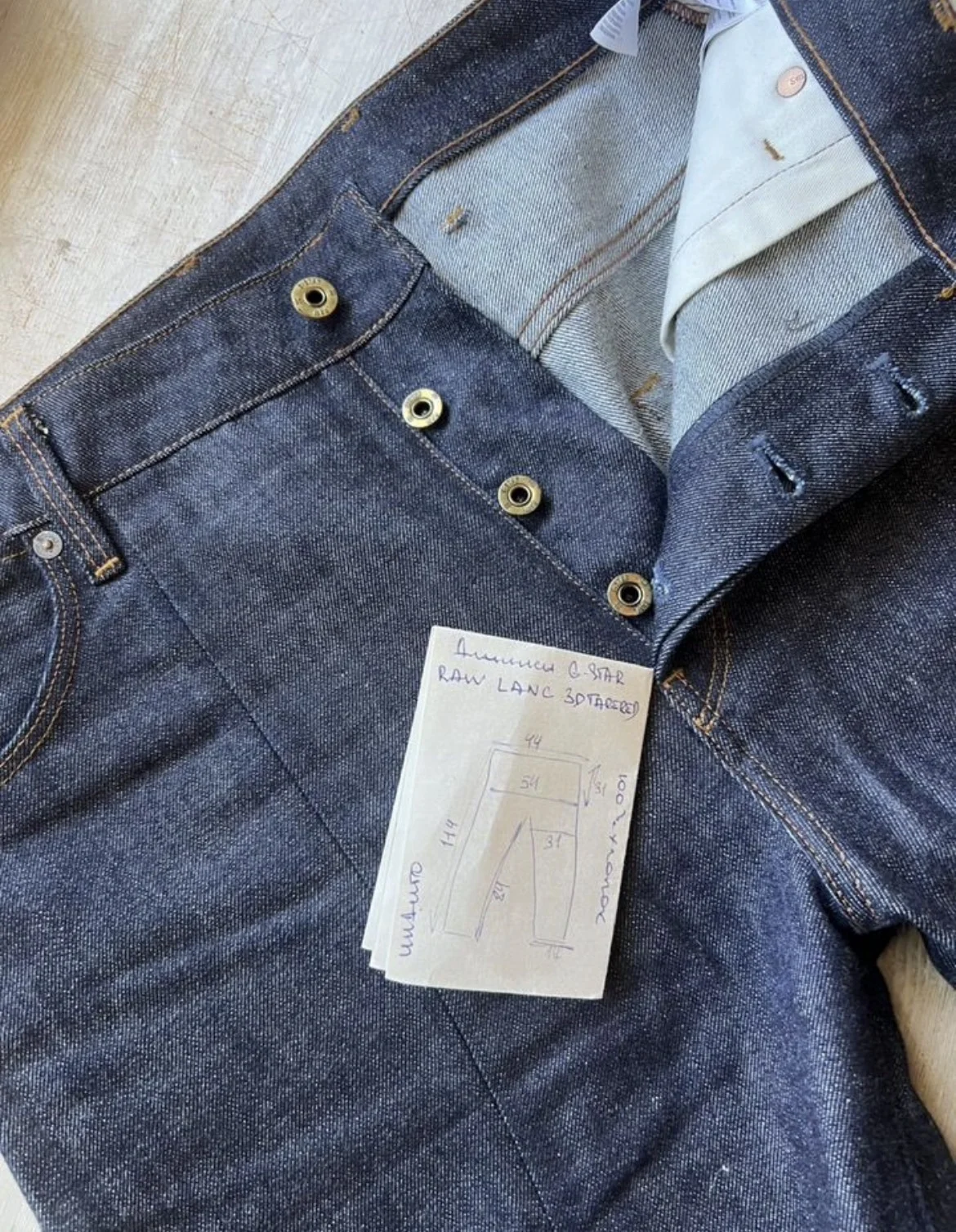 Джинсы (W33/L34) G-Star Raw Lanc 3D Tapered - миниатюра 10