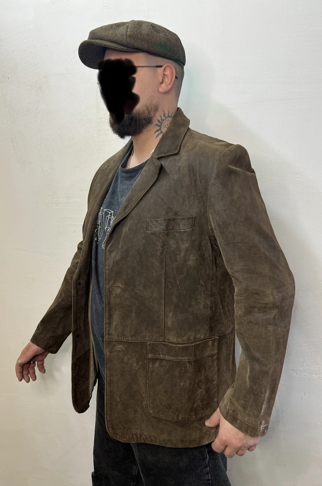 Кожаная куртка(54/XL) Canda (Германия) - миниатюра 2