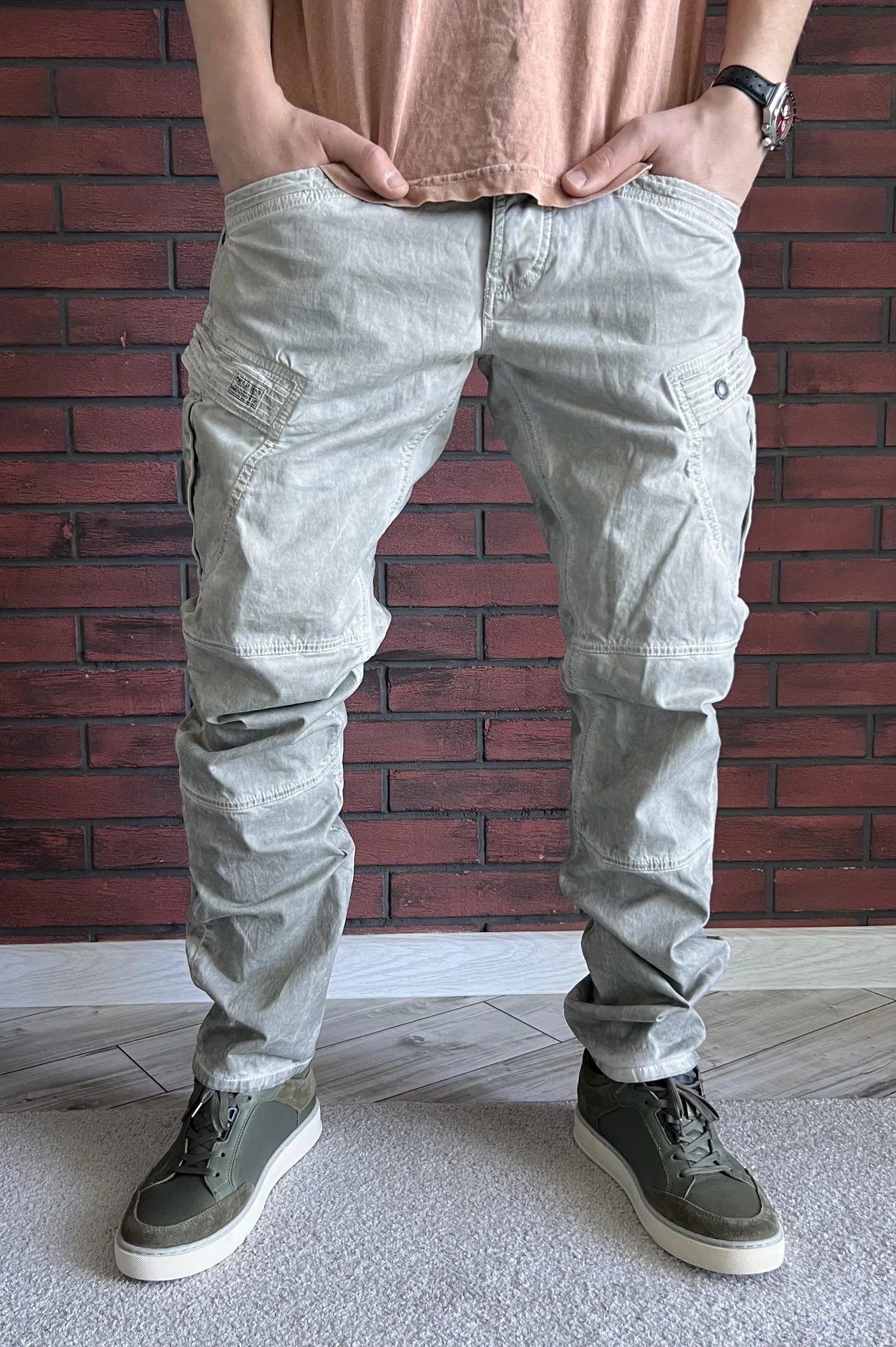 Брюки cargo (W33/L34) Pme Legend (Индия) - изображение 1