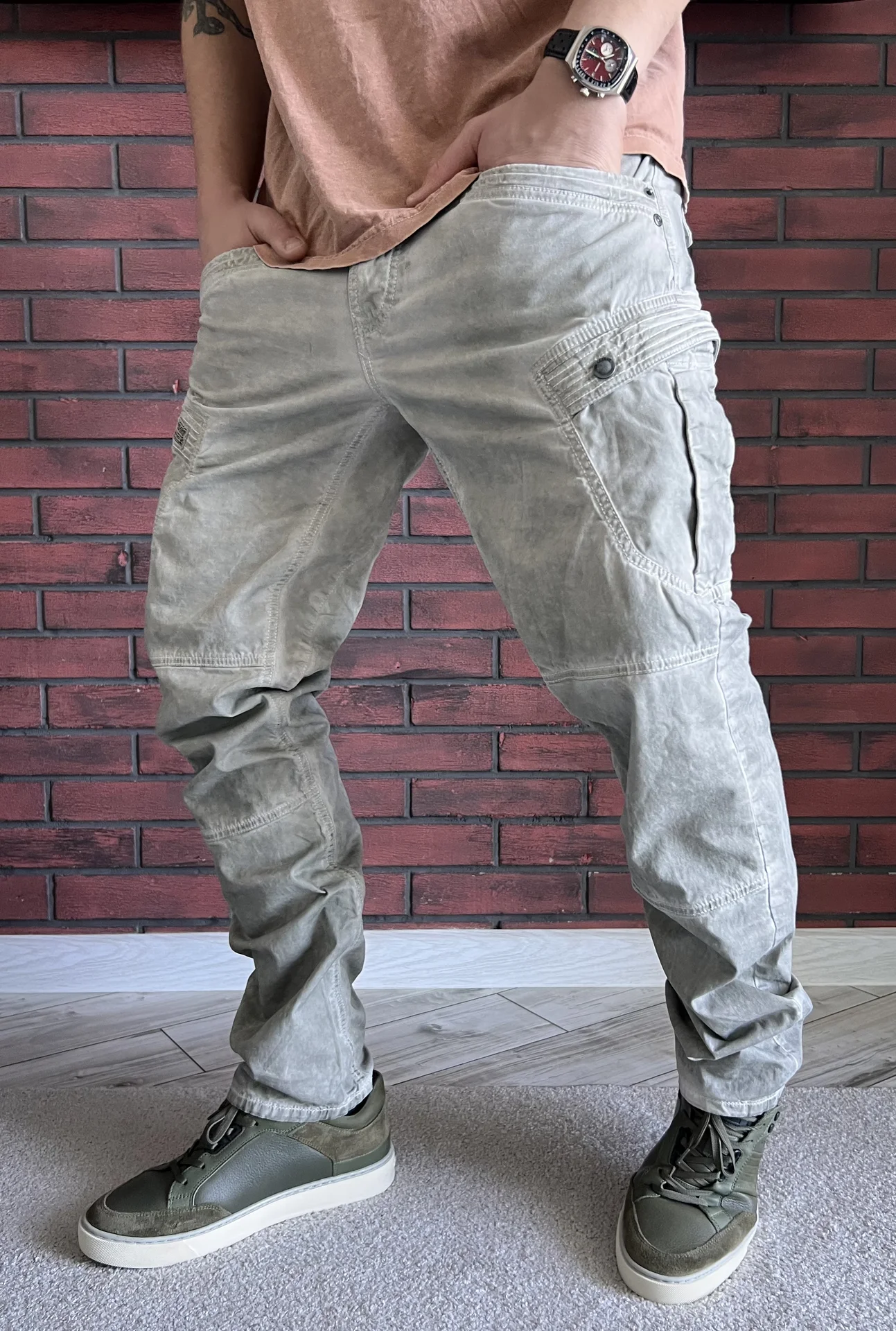 Брюки cargo (W33/L34) Pme Legend (Индия) - миниатюра 3