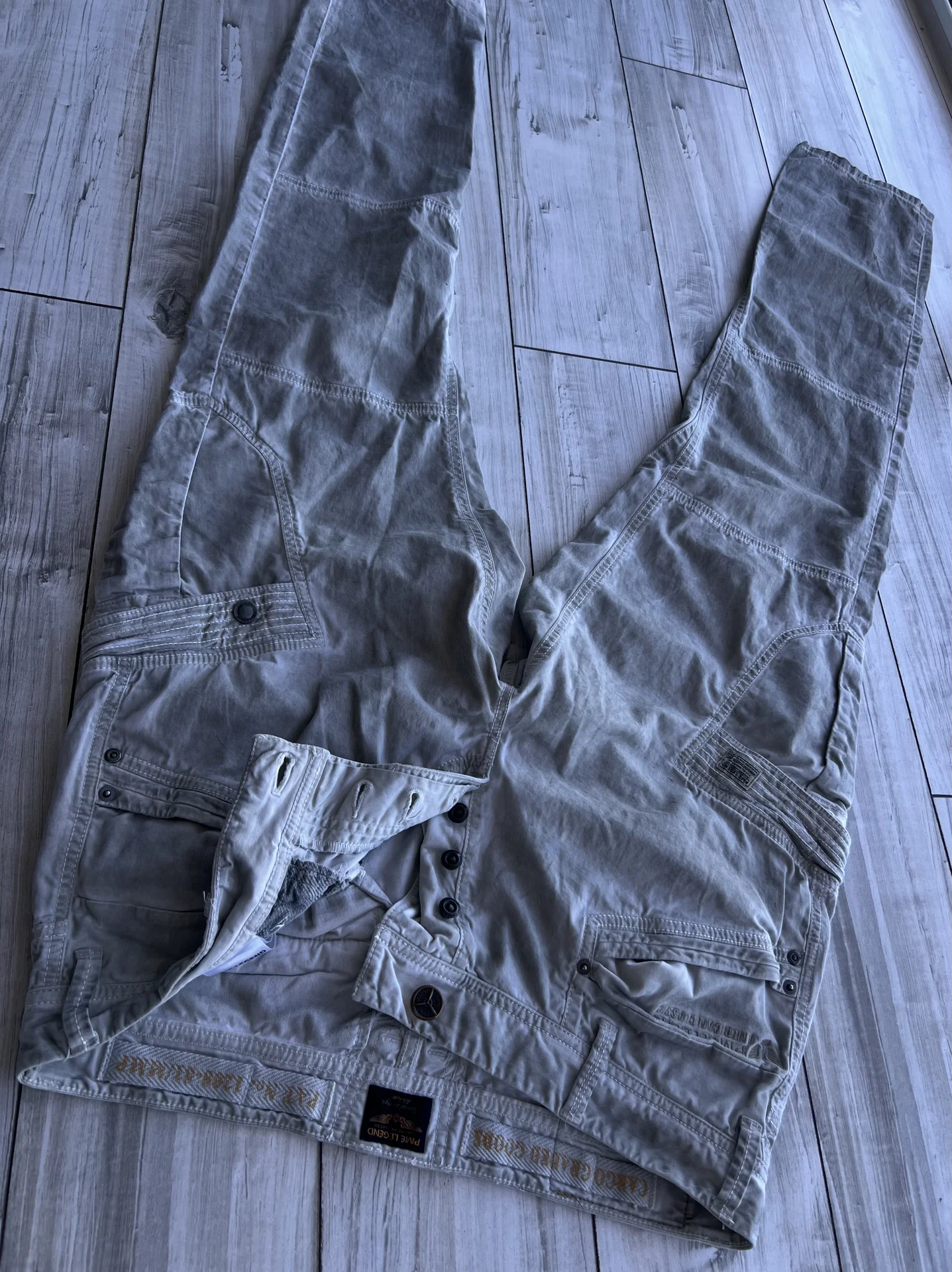 Брюки cargo (W33/L34) Pme Legend (Индия) - миниатюра 8