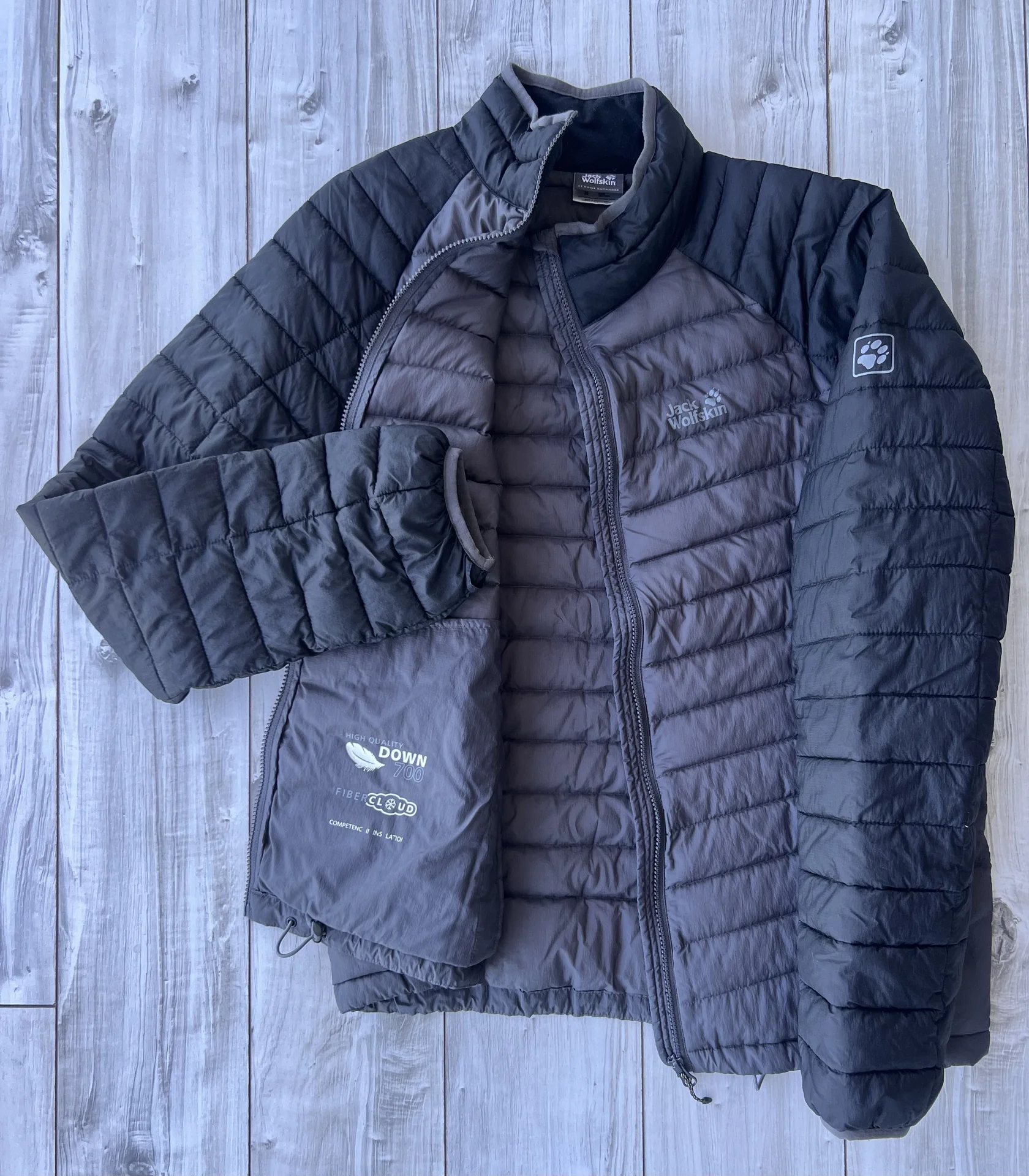 Пуховик (52/XL) Jack Wolfskin AT Home Outdoors - изображение 1