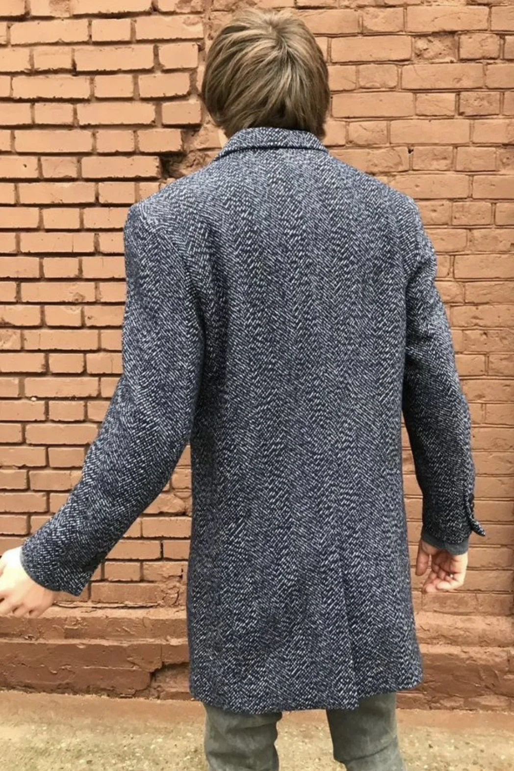 Шерстяное пальто (50/L) YD - миниатюра 7