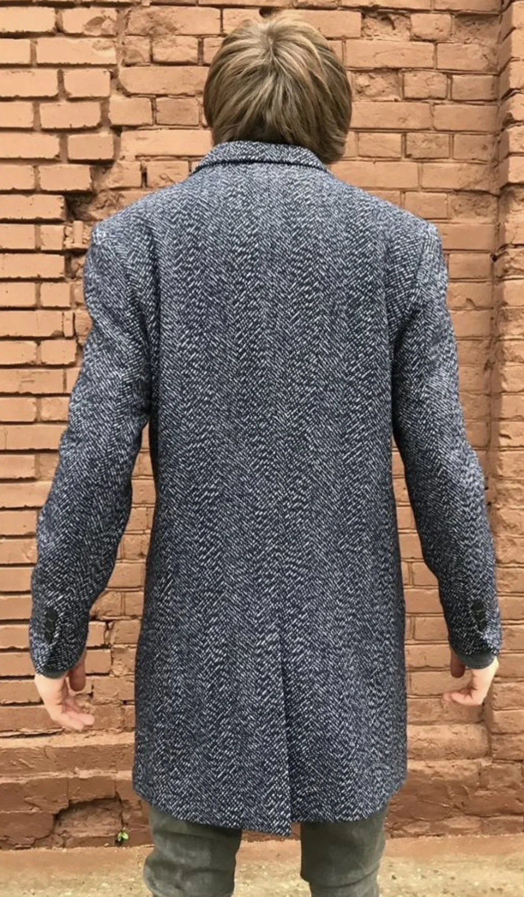 Шерстяное пальто (50/L) YD - миниатюра 8