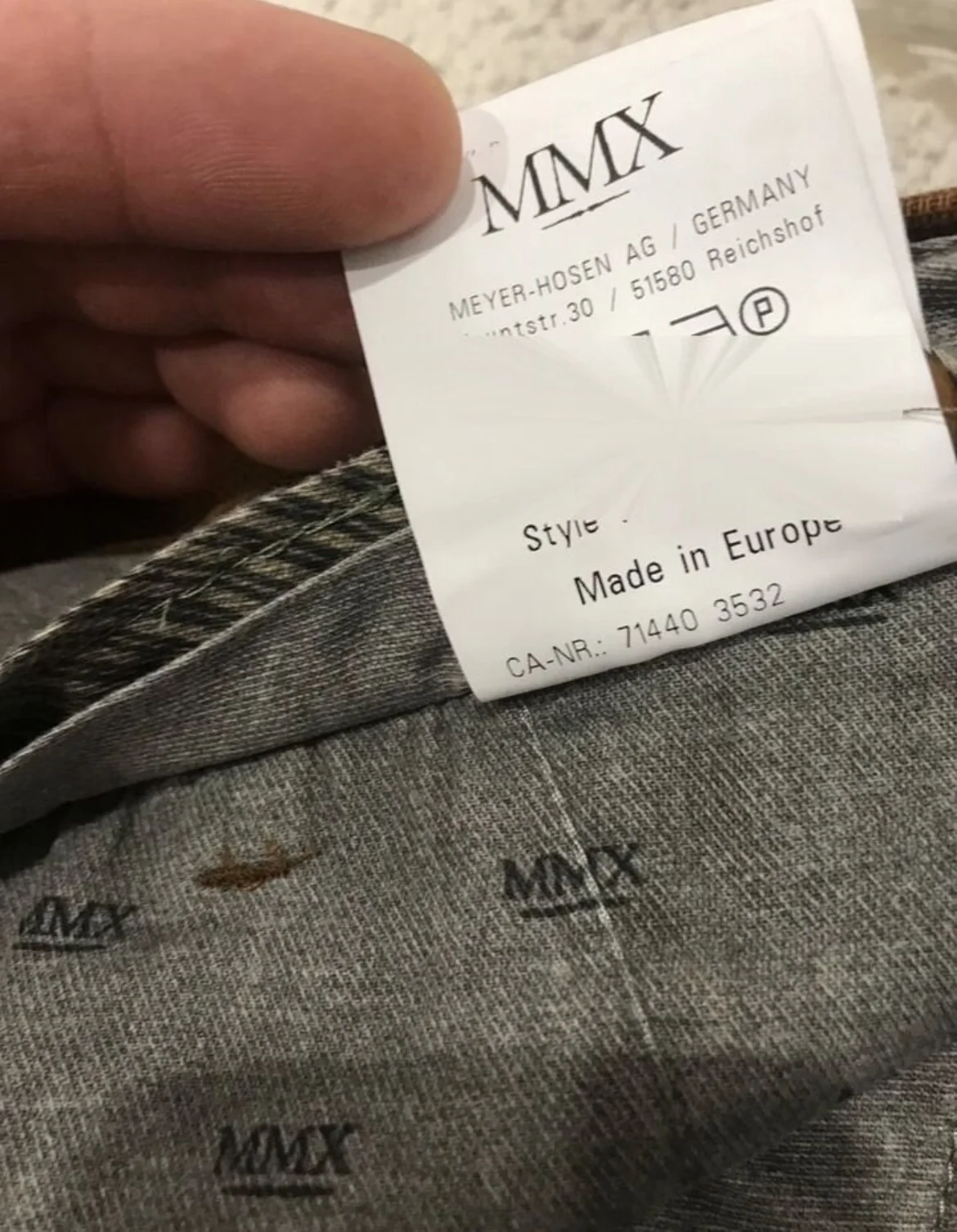 Брюки (W32/L34) MMX (Германия) - миниатюра 9
