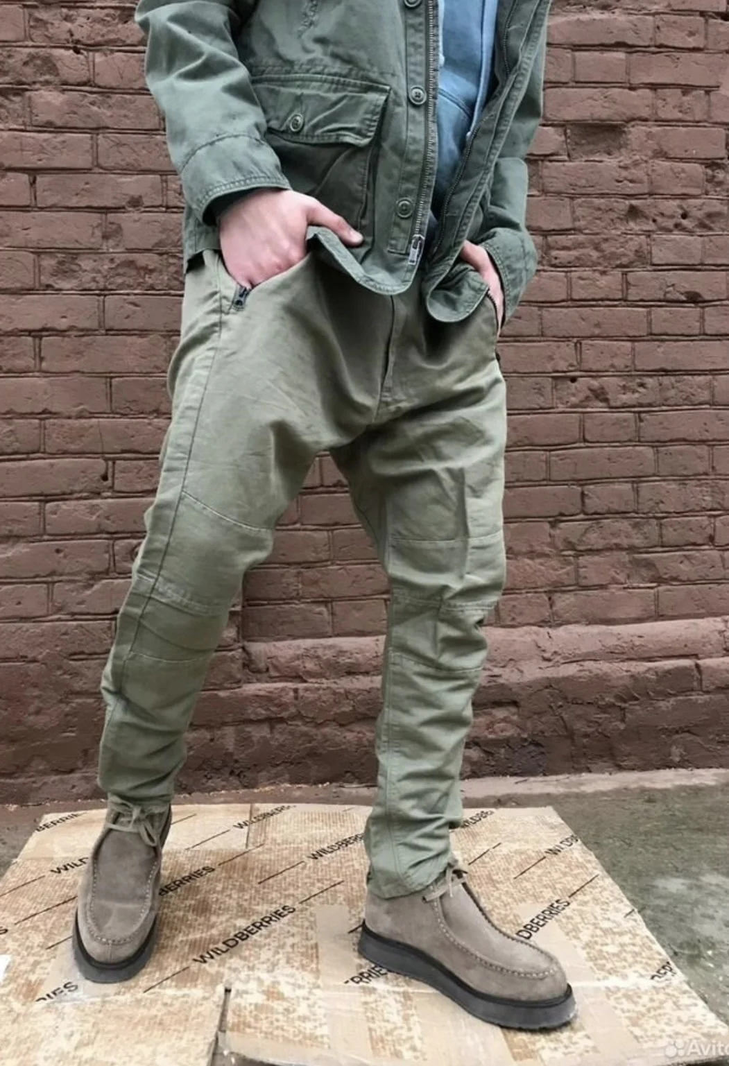 Брюки (W34/L32) G-Star Burmans 3D Loose Tapered - миниатюра 2