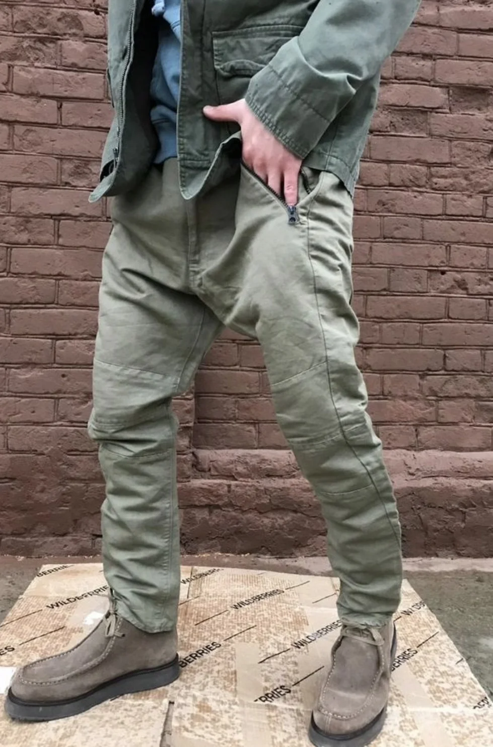 Брюки (W34/L32) G-Star Burmans 3D Loose Tapered - миниатюра 3
